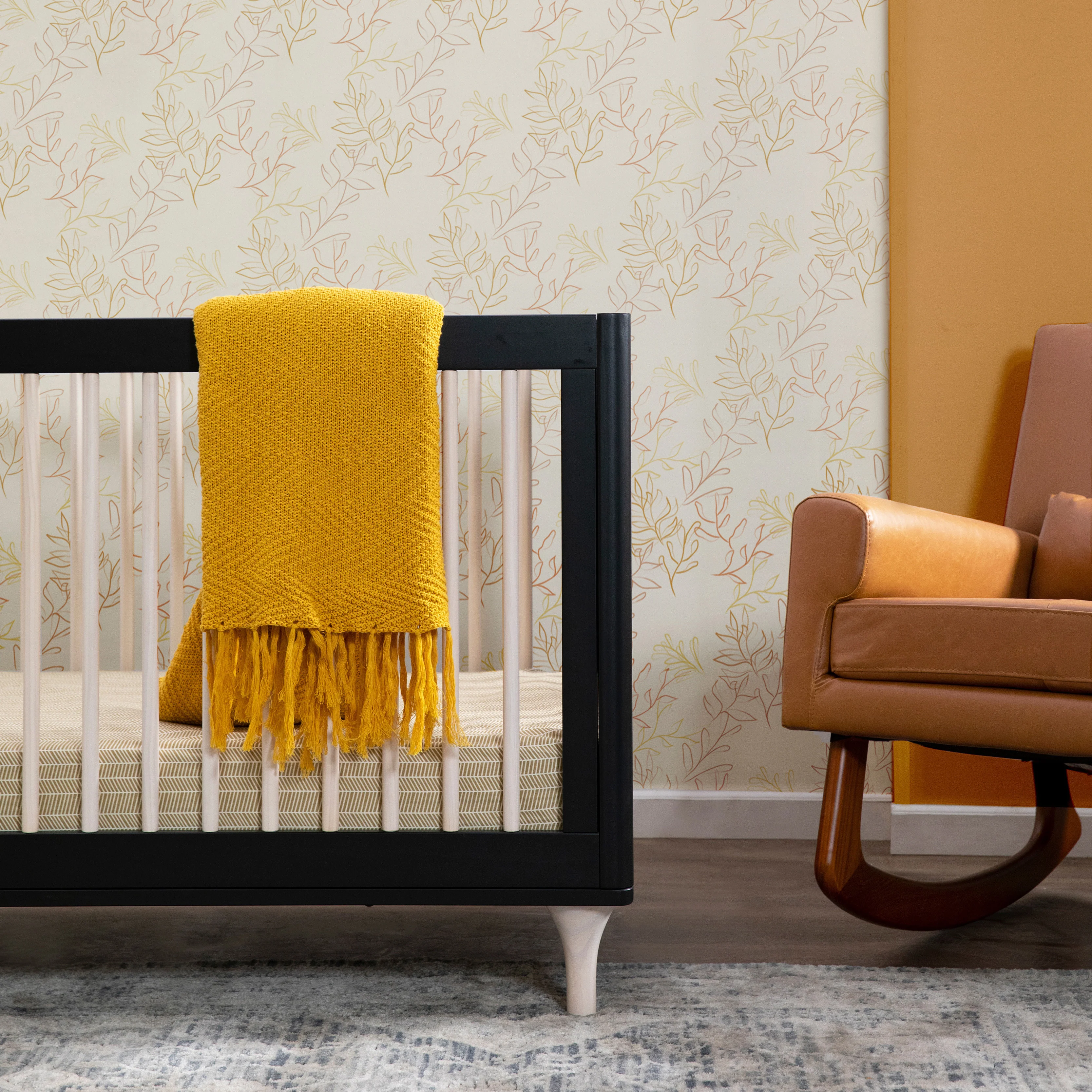 Lolly 3-in-1 Convertible Crib with Toddler Bed Conversion Kit - Image 23