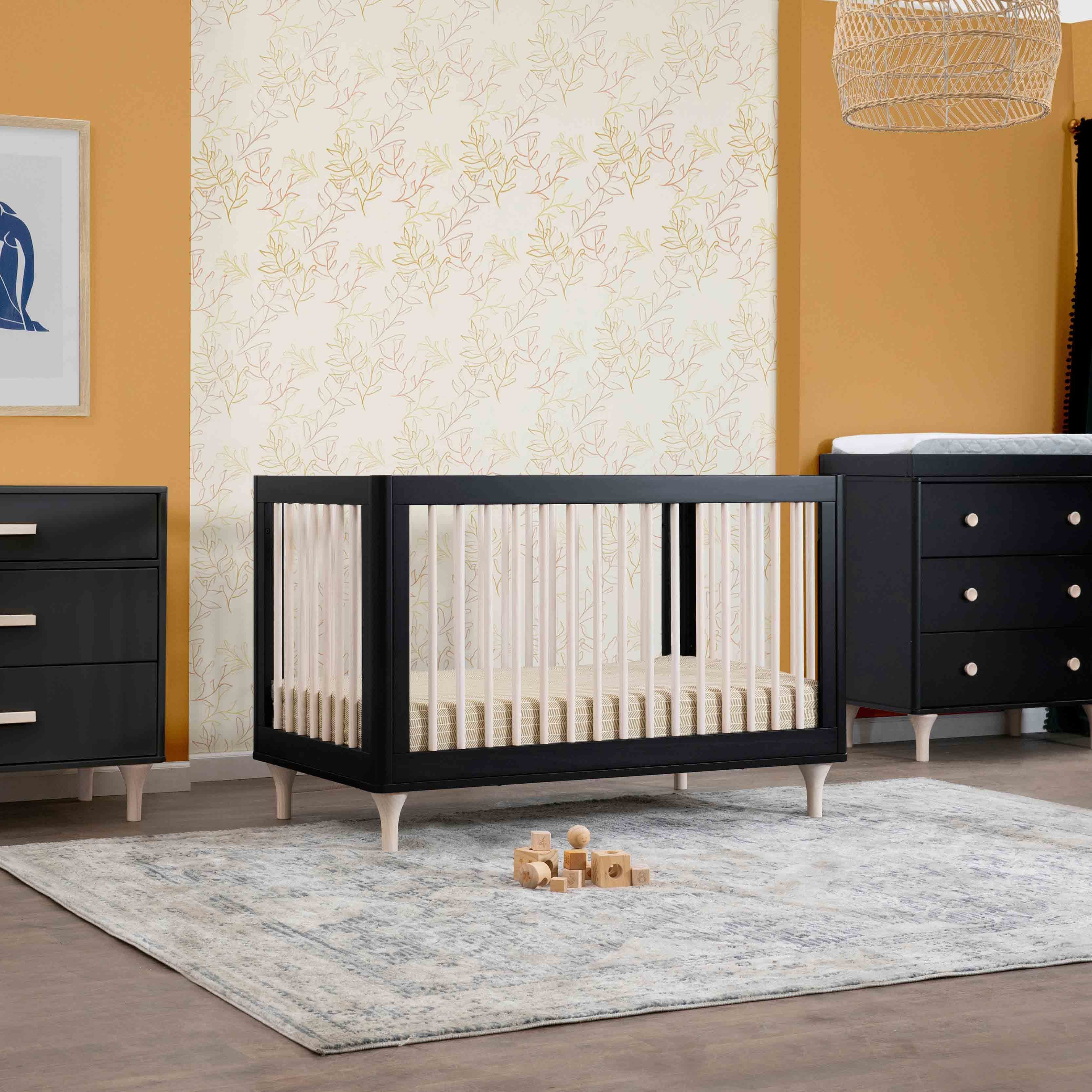 Lolly 3-in-1 Convertible Crib with Toddler Bed Conversion Kit - Image 24