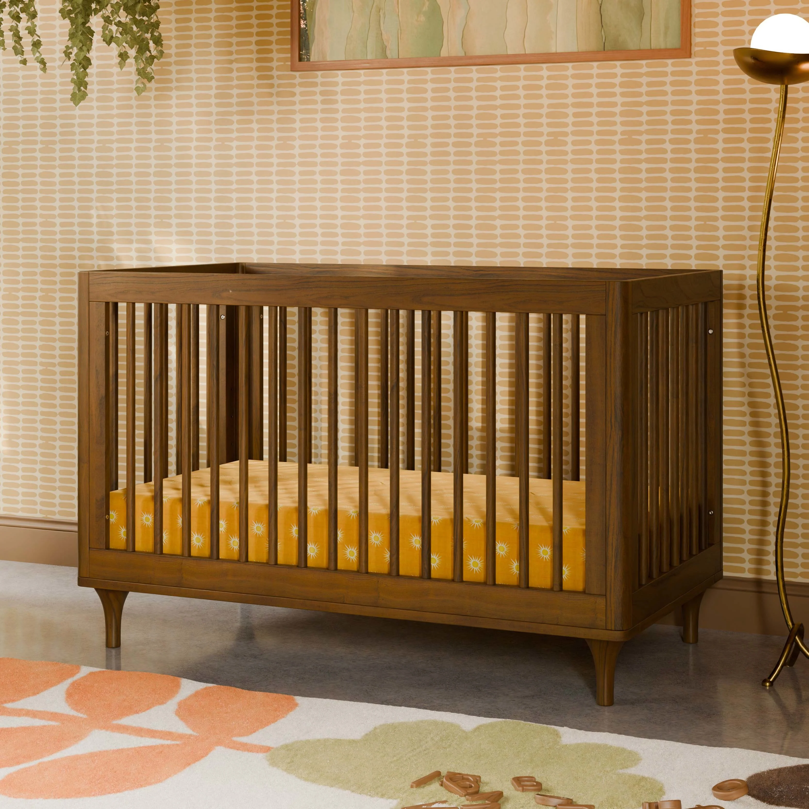 Lolly 3-in-1 Convertible Crib with Toddler Bed Conversion Kit - Image 48