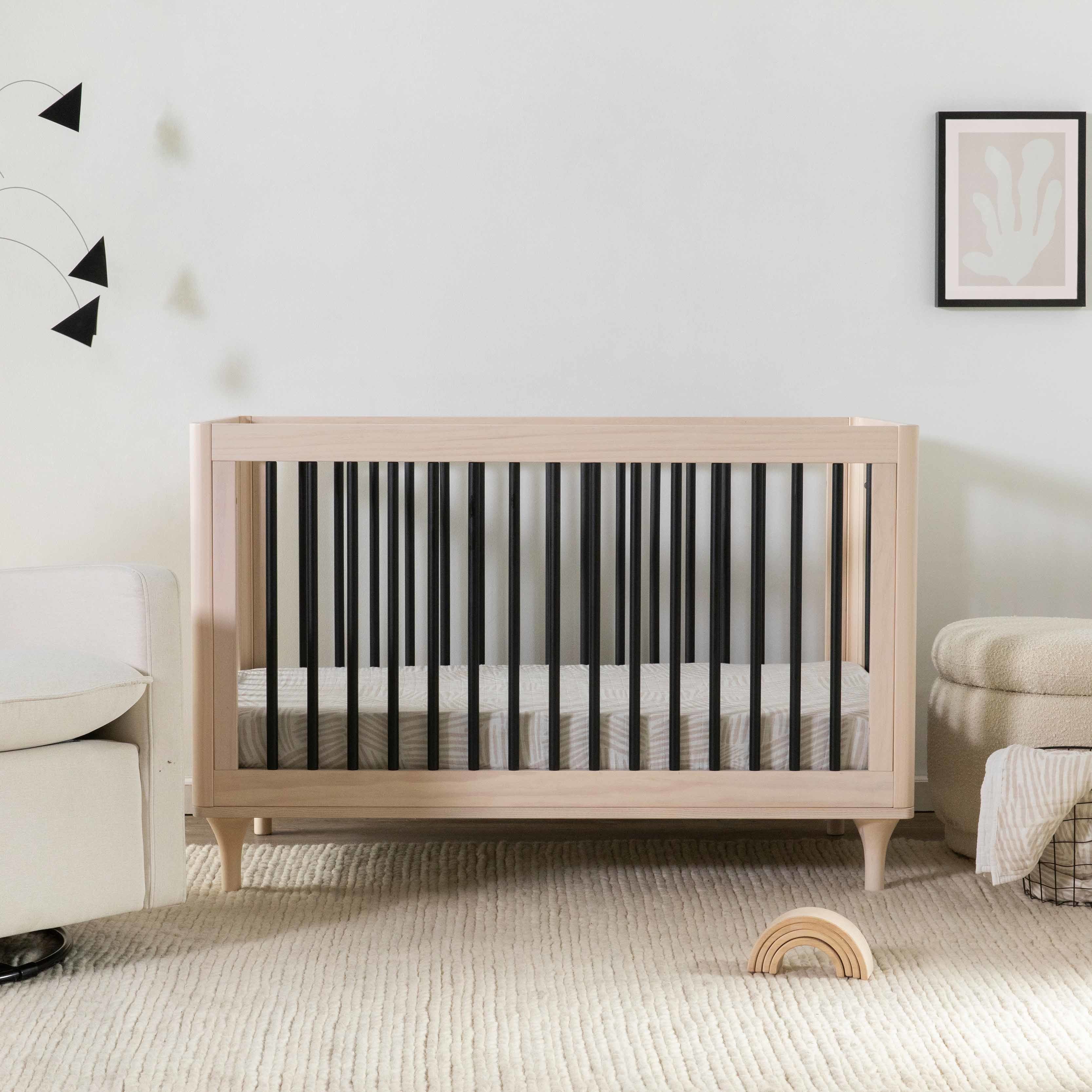 Lolly 3-in-1 Convertible Crib with Toddler Bed Conversion Kit - Image 80