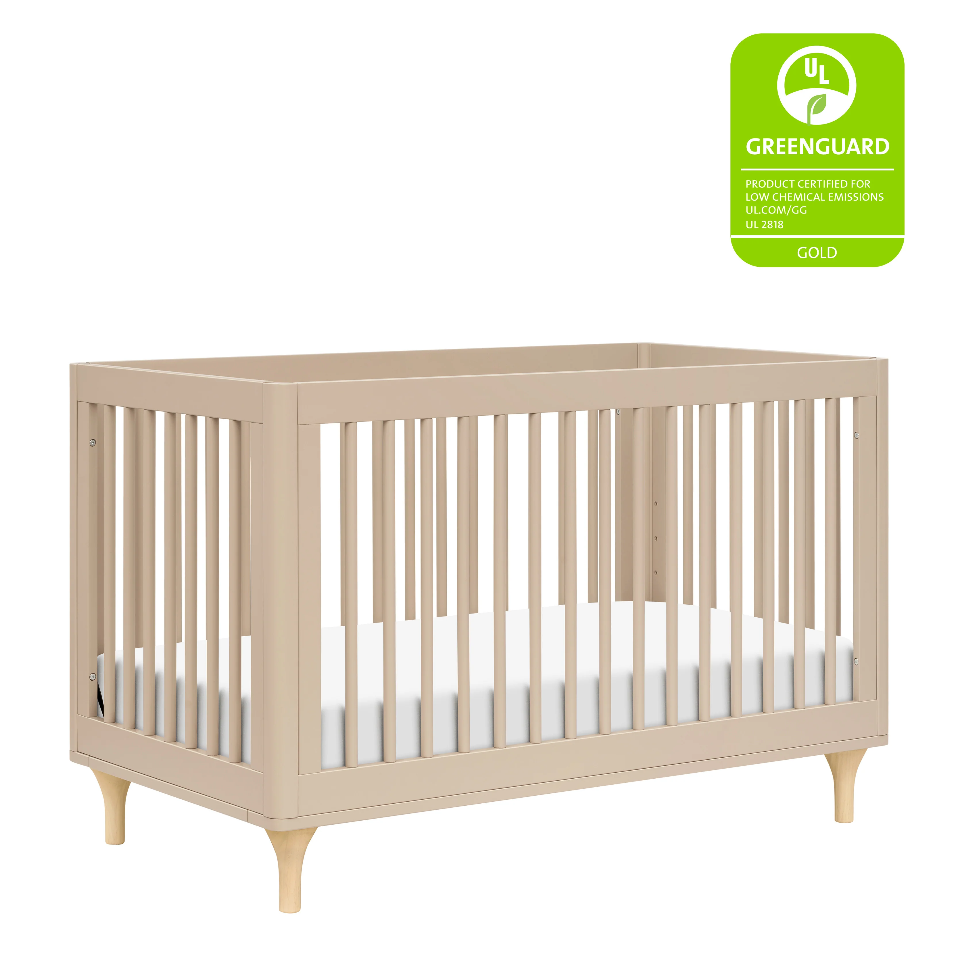 Lolly 3-in-1 Convertible Crib with Toddler Bed Conversion Kit - Image 95