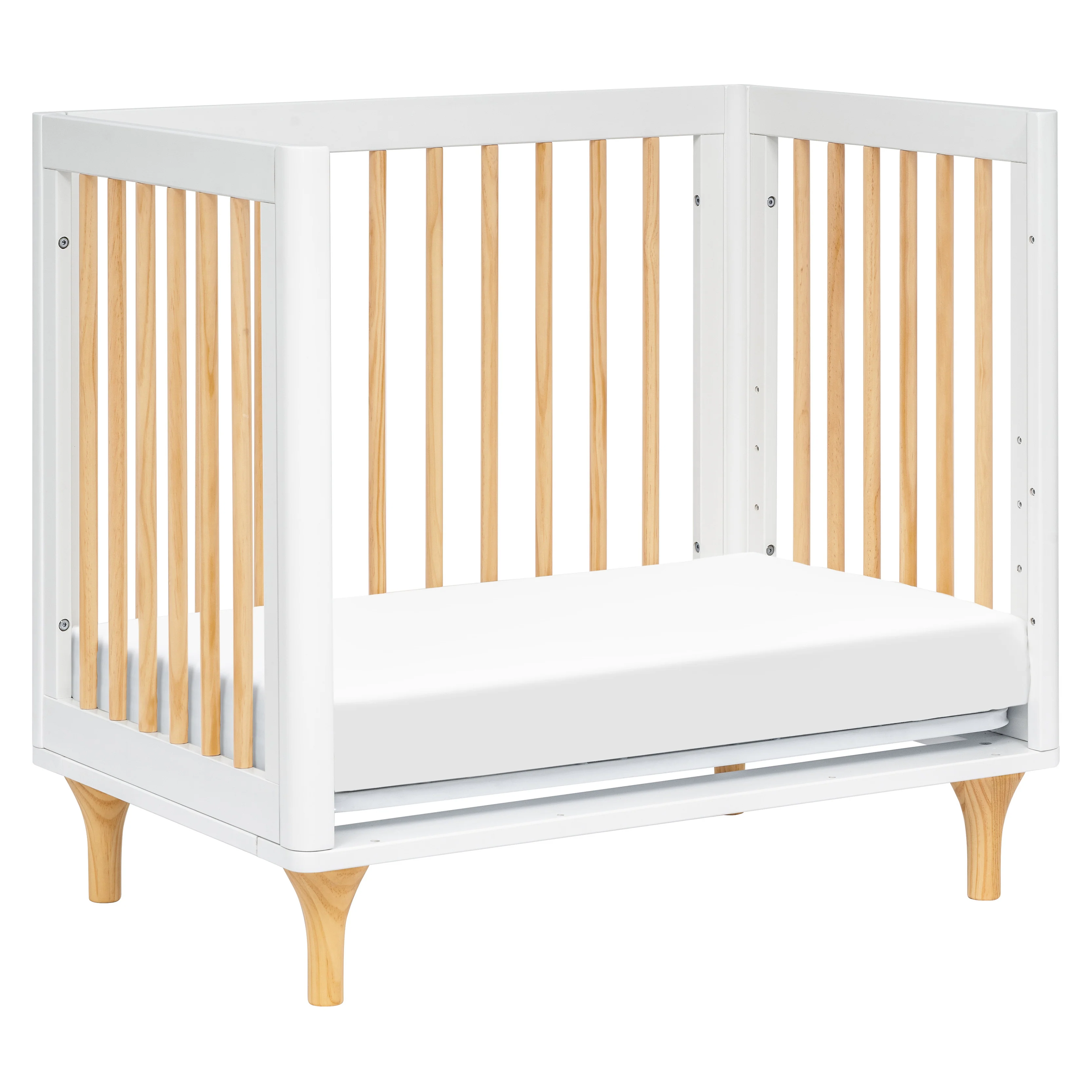 Lolly 4-in-1 Convertible Mini Crib with Toddler Bed Conversion Kit - Image 11
