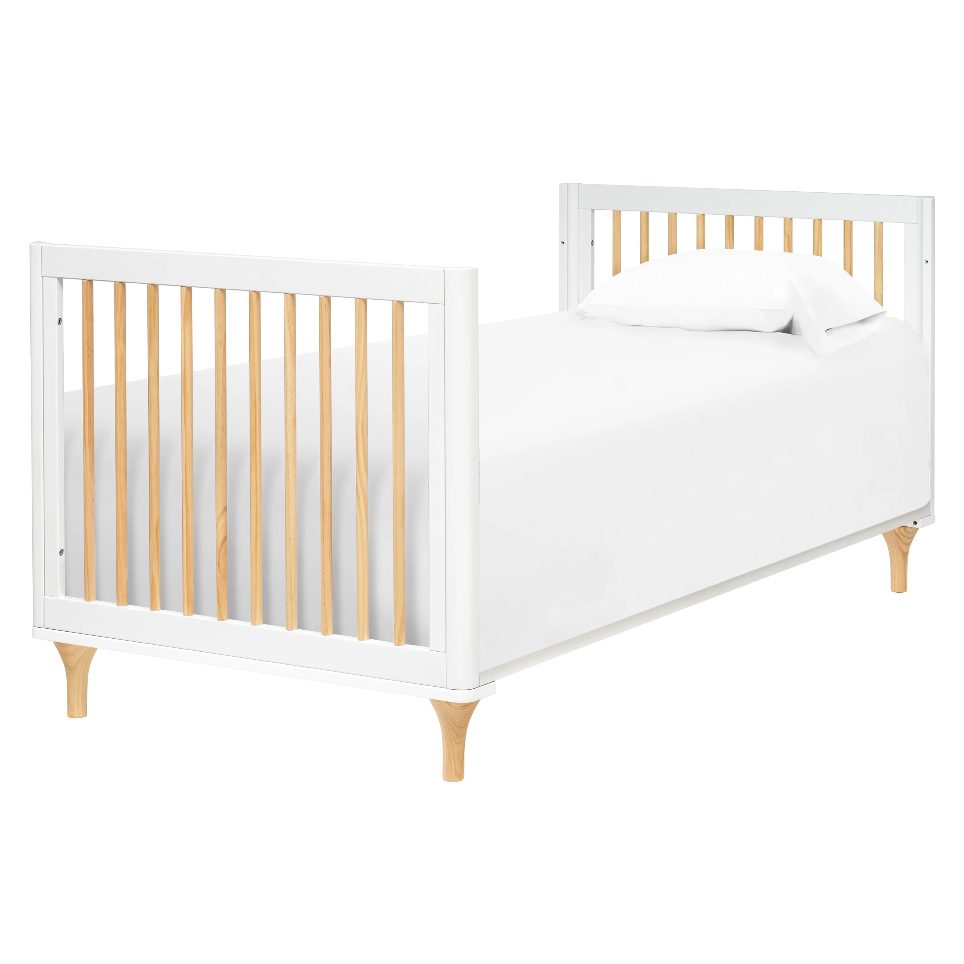 Lolly 4-in-1 Convertible Mini Crib with Toddler Bed Conversion Kit - Image 12