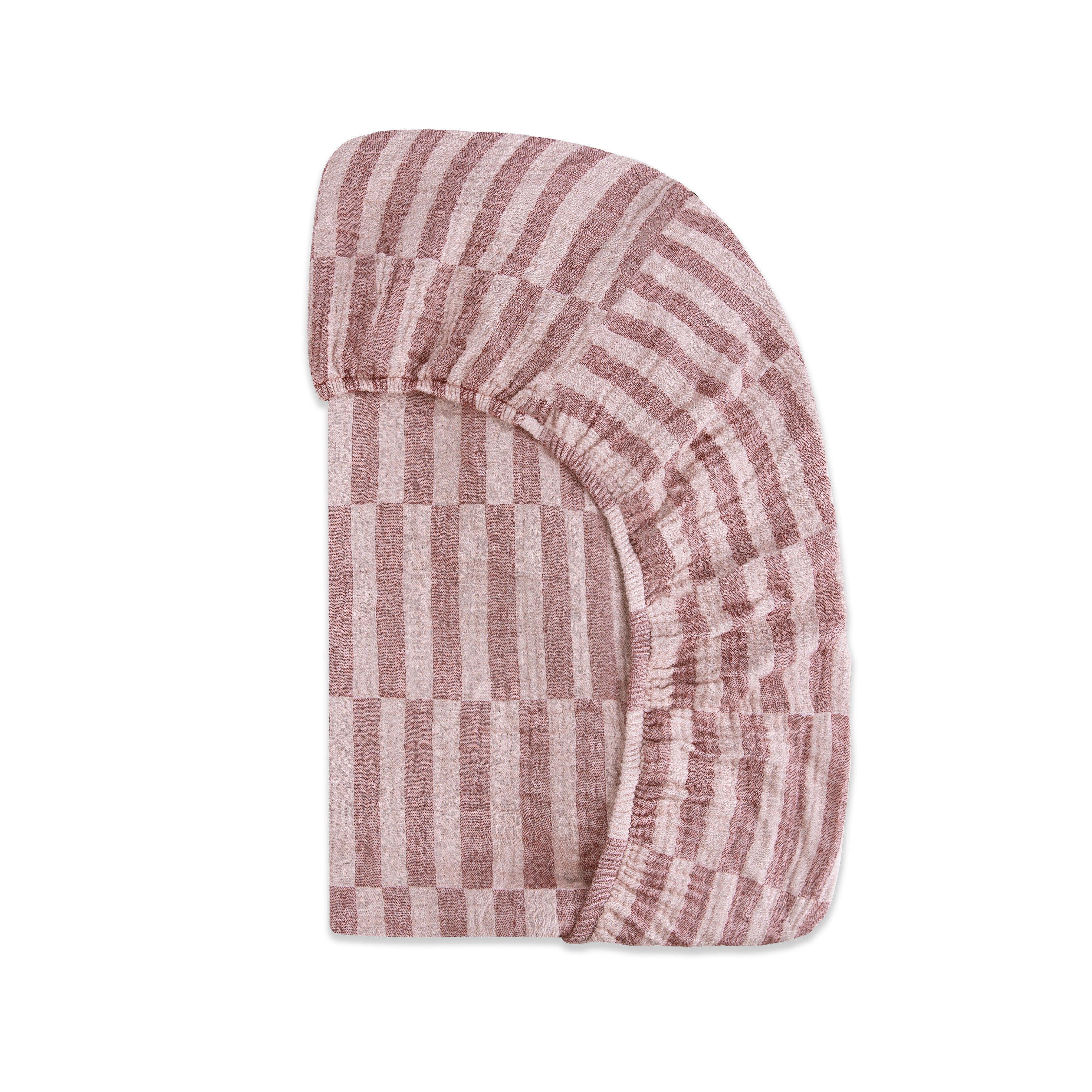 Mini Crib Sheet in GOTS Certified Organic Muslin Cotton - Image 11