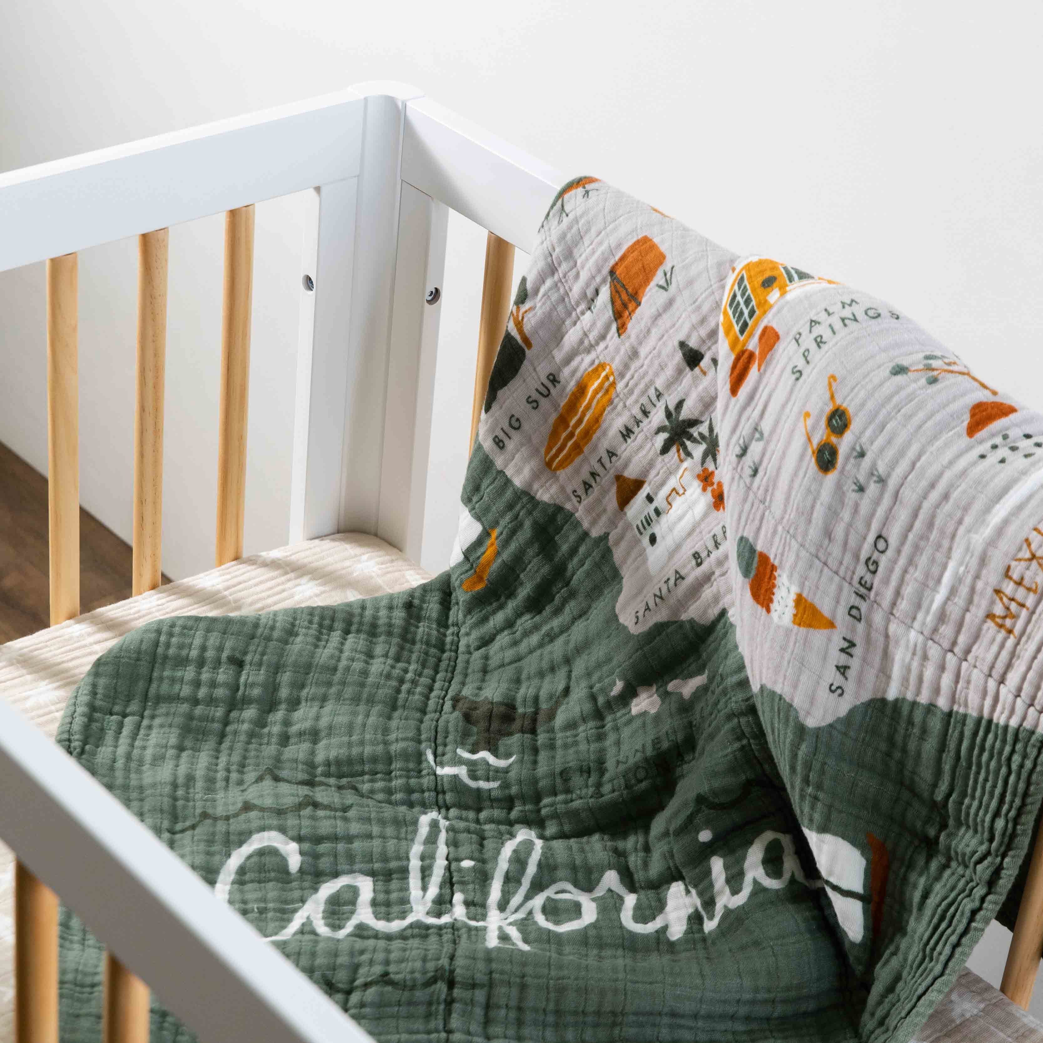 Mini Crib Sheet in GOTS Certified Organic Muslin Cotton - Image 119