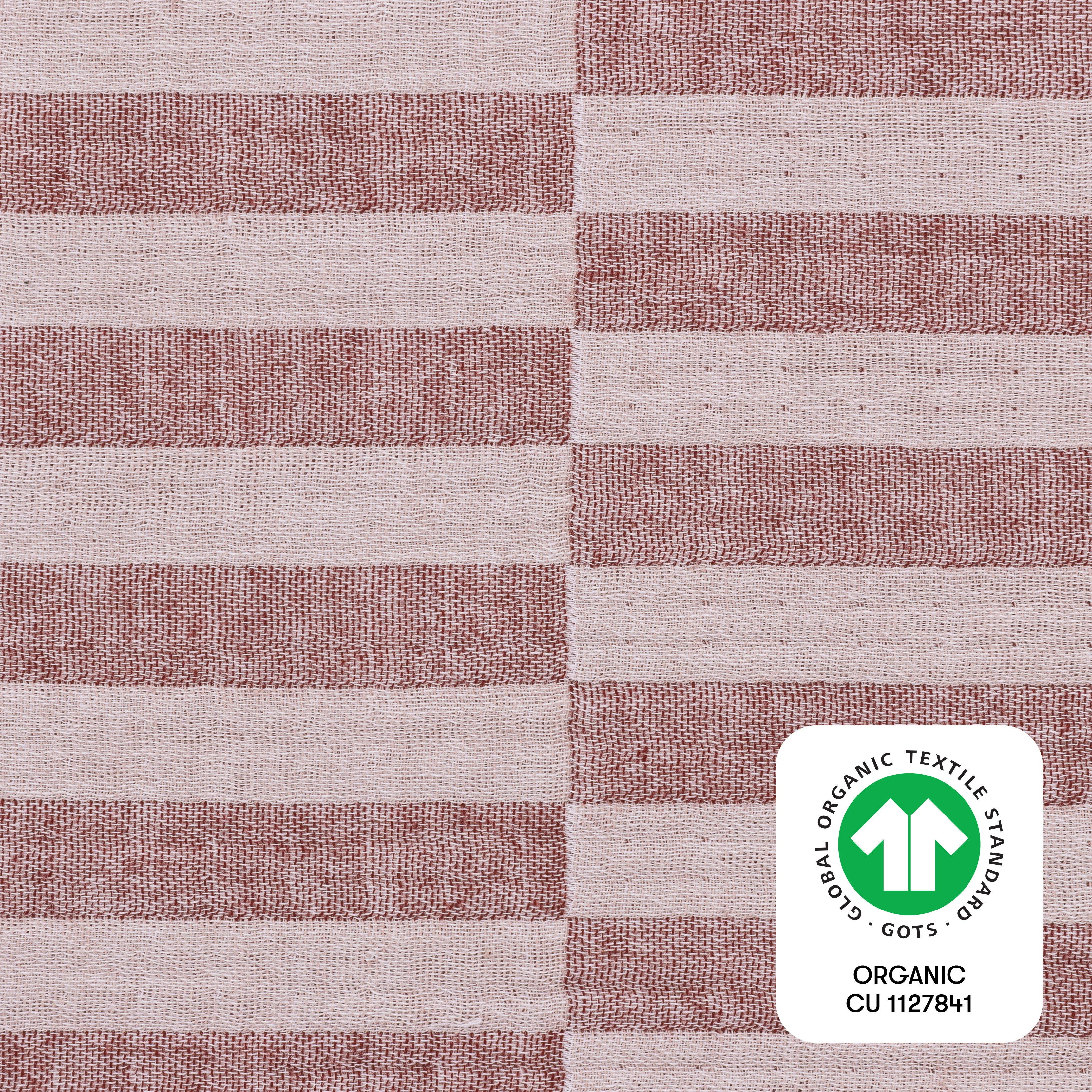 Mini Crib Sheet in GOTS Certified Organic Muslin Cotton - Image 12