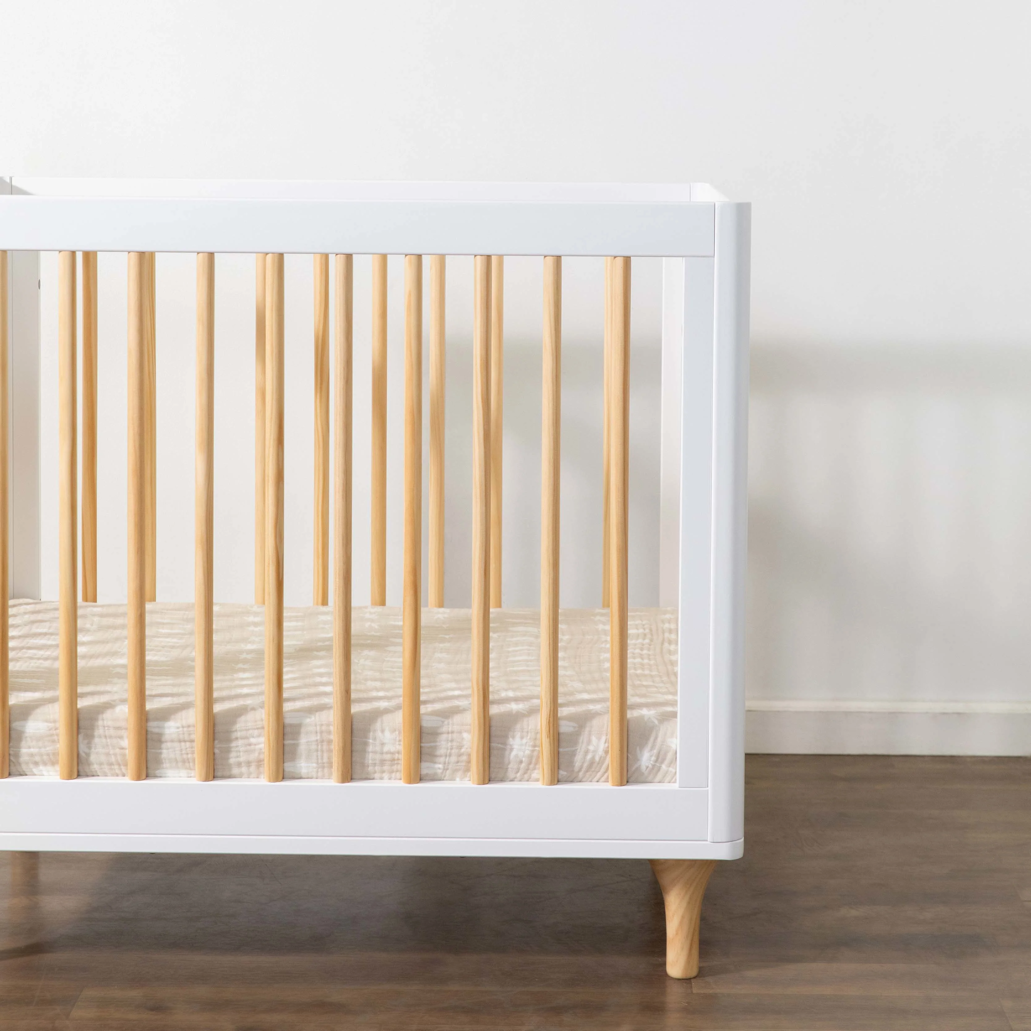 Mini Crib Sheet in GOTS Certified Organic Muslin Cotton - Image 120