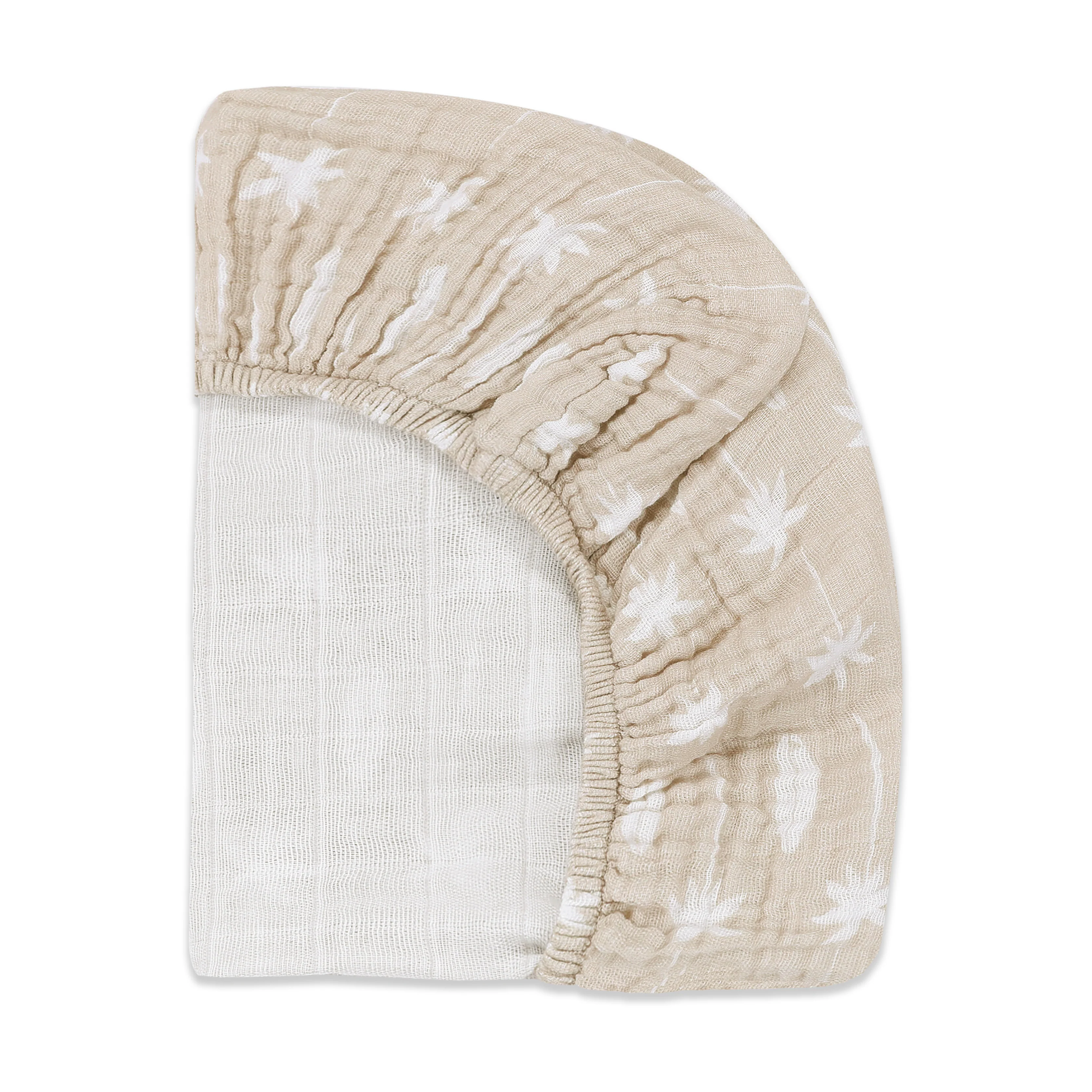 Mini Crib Sheet in GOTS Certified Organic Muslin Cotton - Image 126