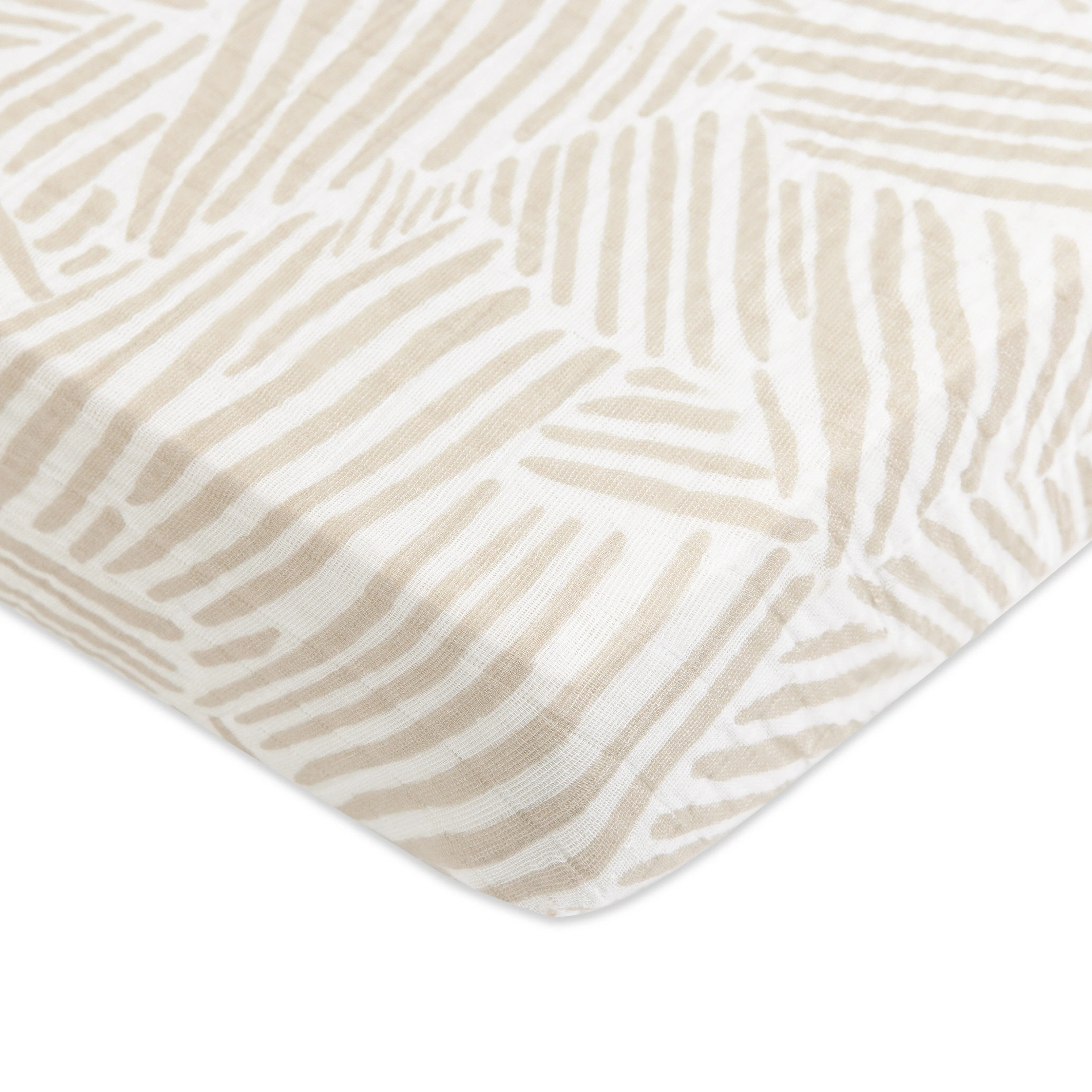 Mini Crib Sheet in GOTS Certified Organic Muslin Cotton - Image 130