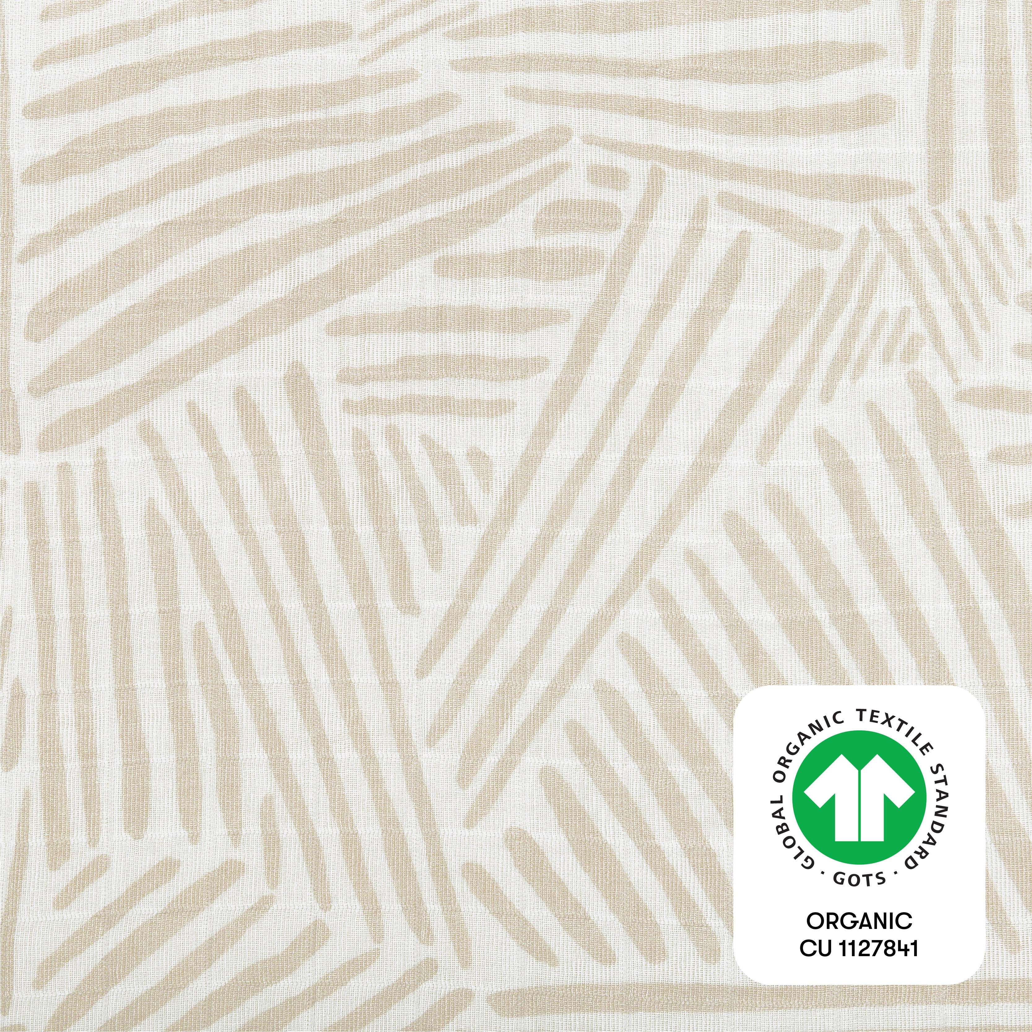 Mini Crib Sheet in GOTS Certified Organic Muslin Cotton - Image 134