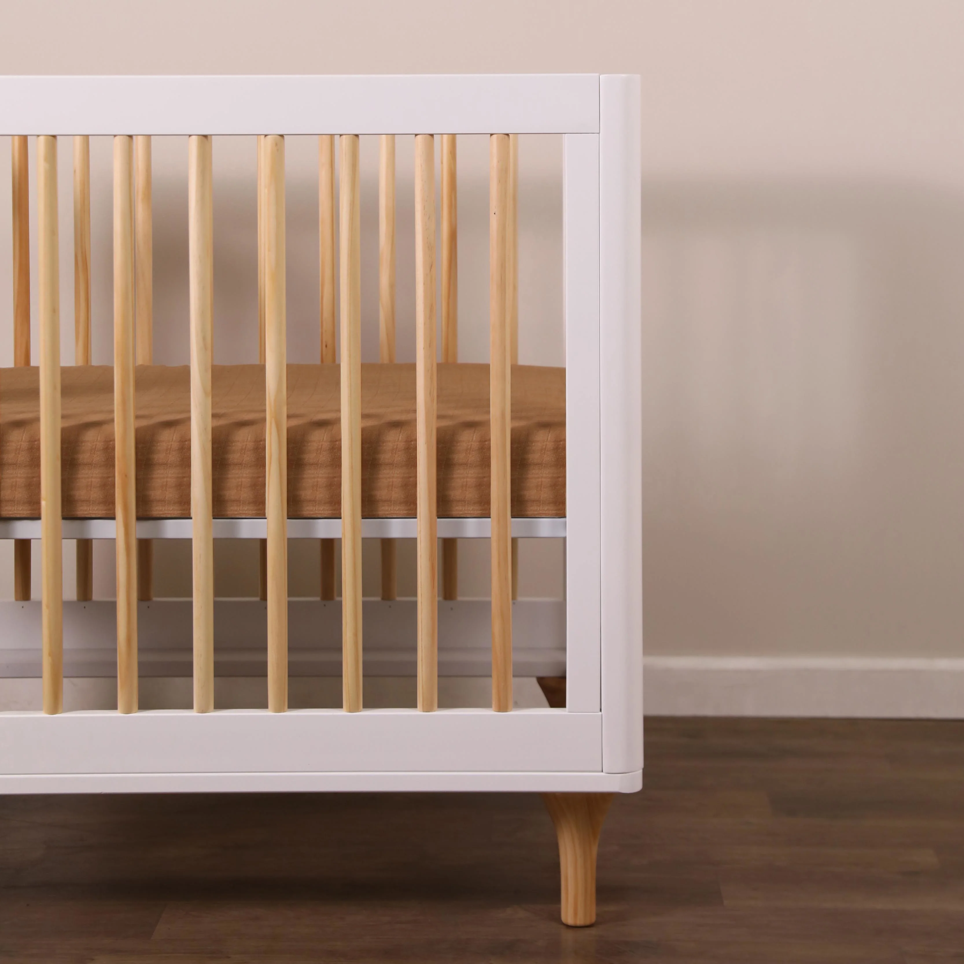 Mini Crib Sheet in GOTS Certified Organic Muslin Cotton - Image 20