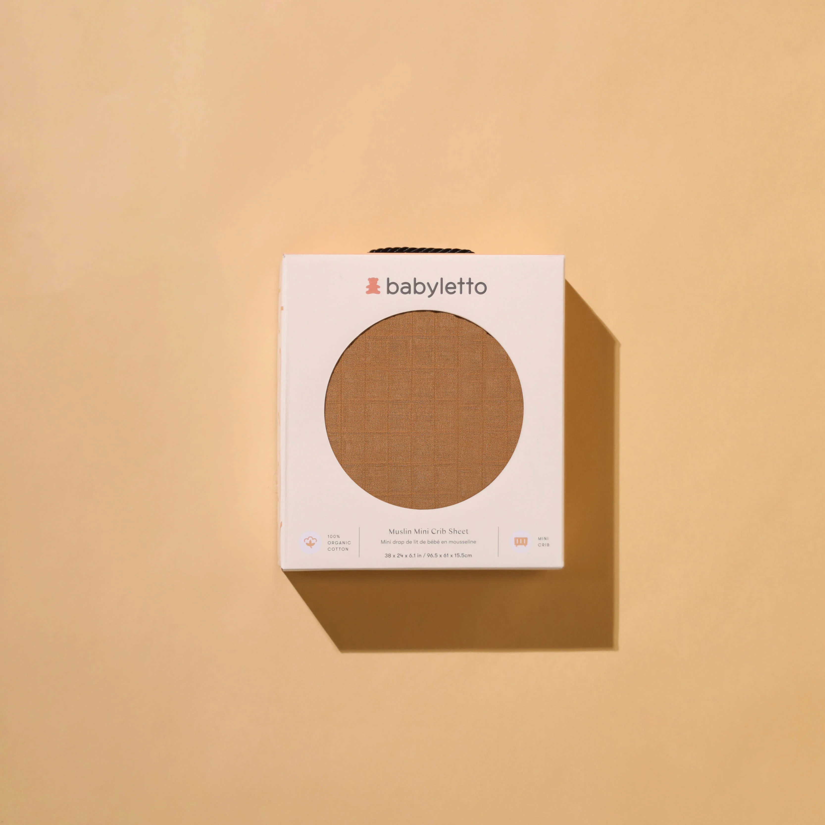 Mini Crib Sheet in GOTS Certified Organic Muslin Cotton - Image 24