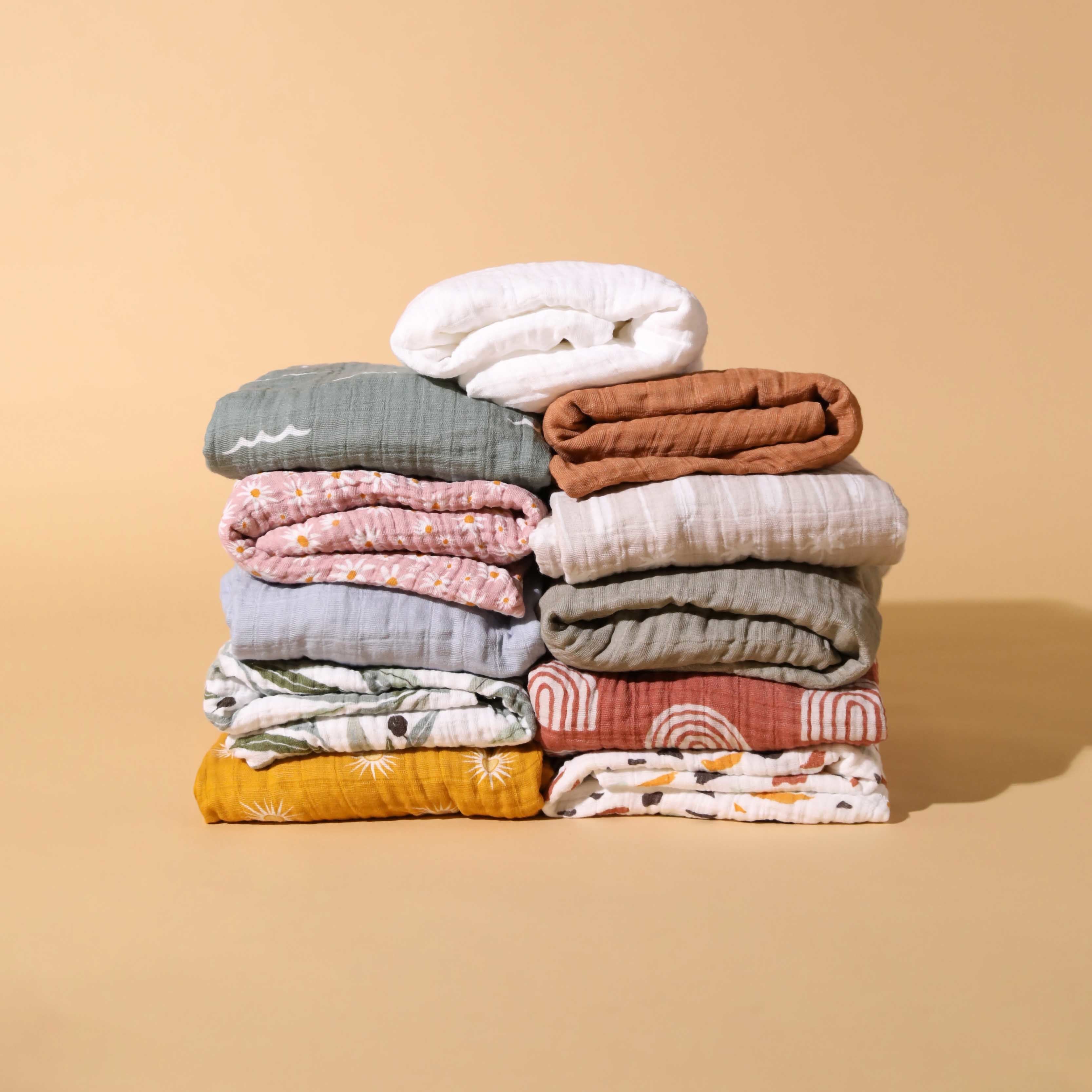 Mini Crib Sheet in GOTS Certified Organic Muslin Cotton - Image 34