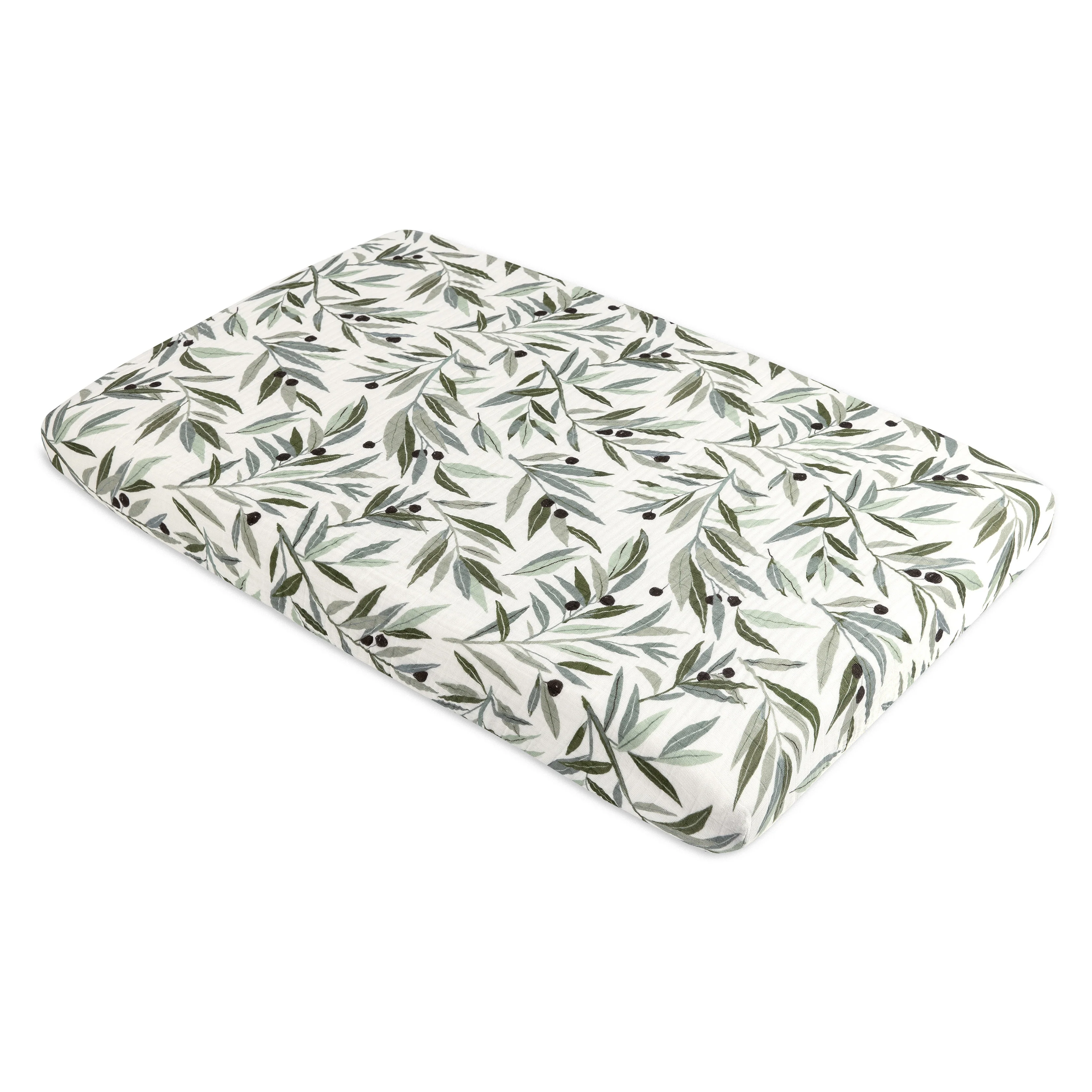 Mini Crib Sheet in GOTS Certified Organic Muslin Cotton - Image 45