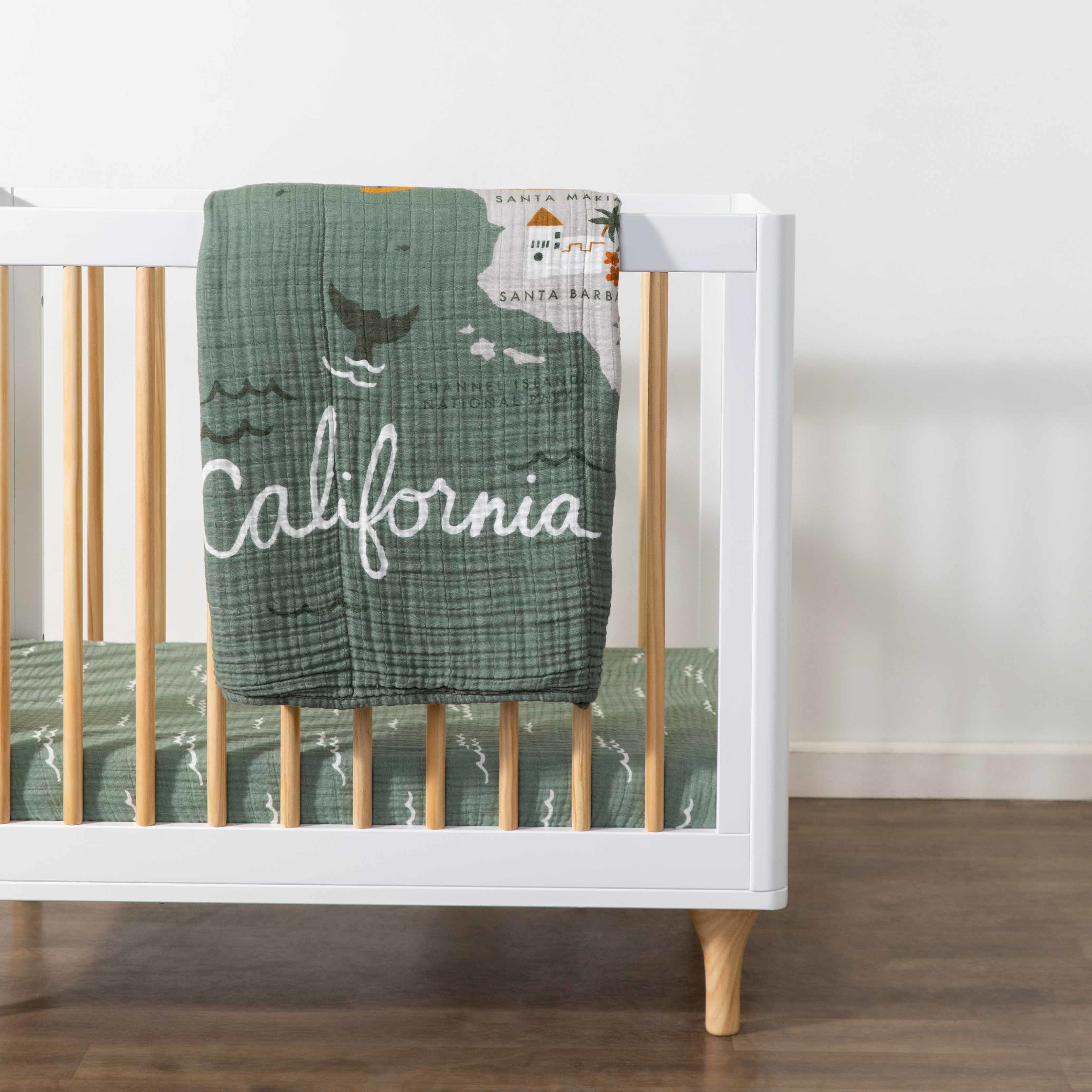 Mini Crib Sheet in GOTS Certified Organic Muslin Cotton - Image 53
