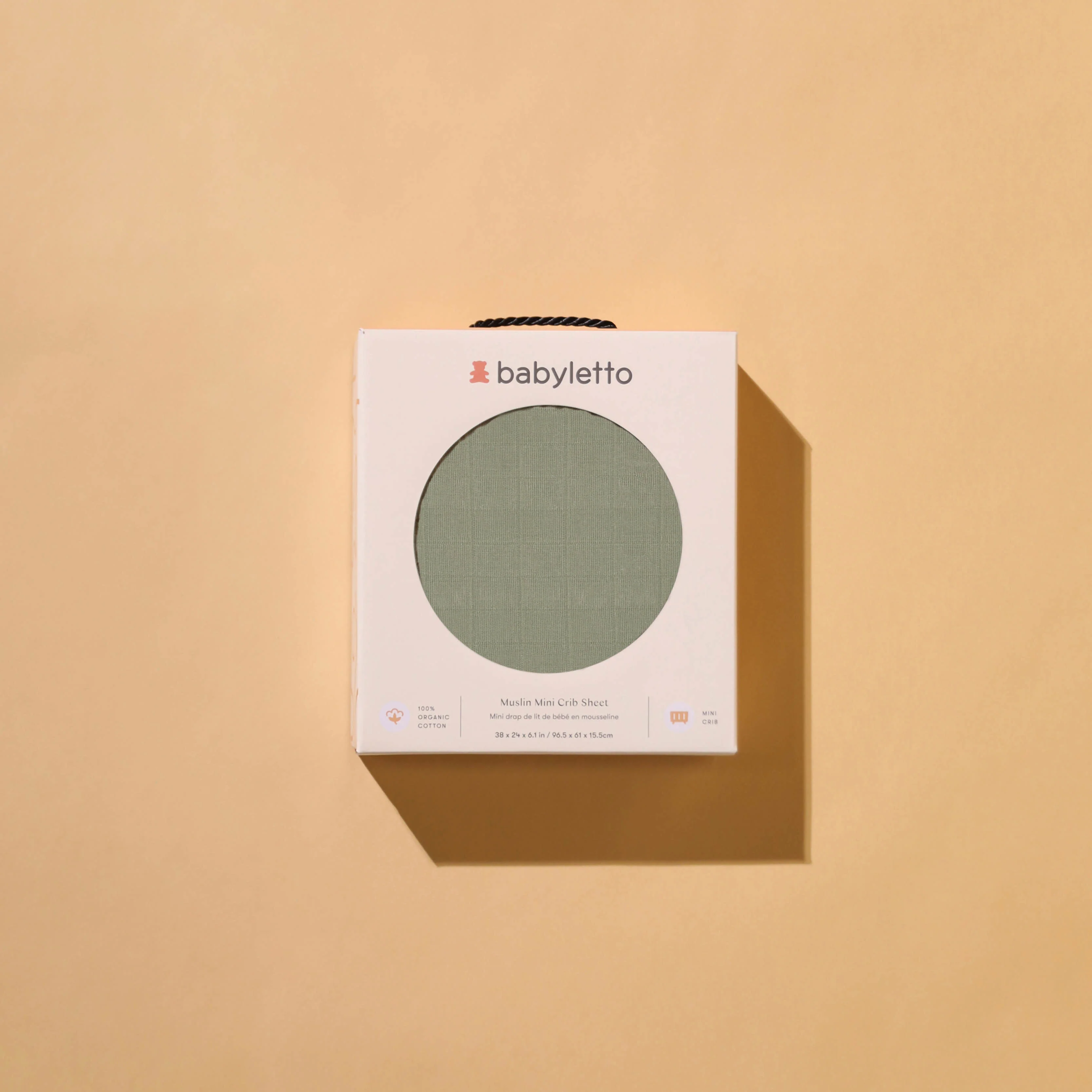 Mini Crib Sheet in GOTS Certified Organic Muslin Cotton - Image 66
