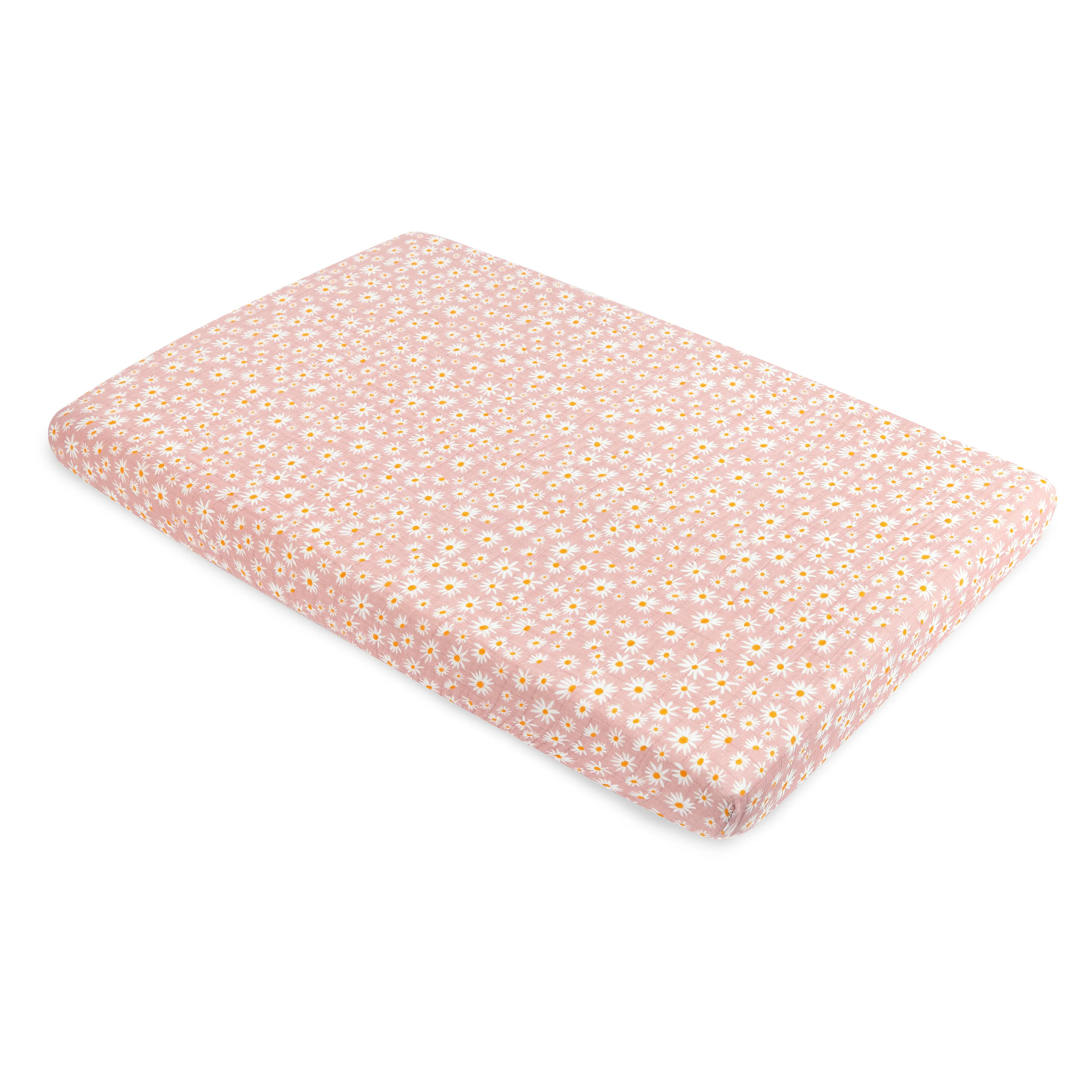 Mini Crib Sheet in GOTS Certified Organic Muslin Cotton - Image 81