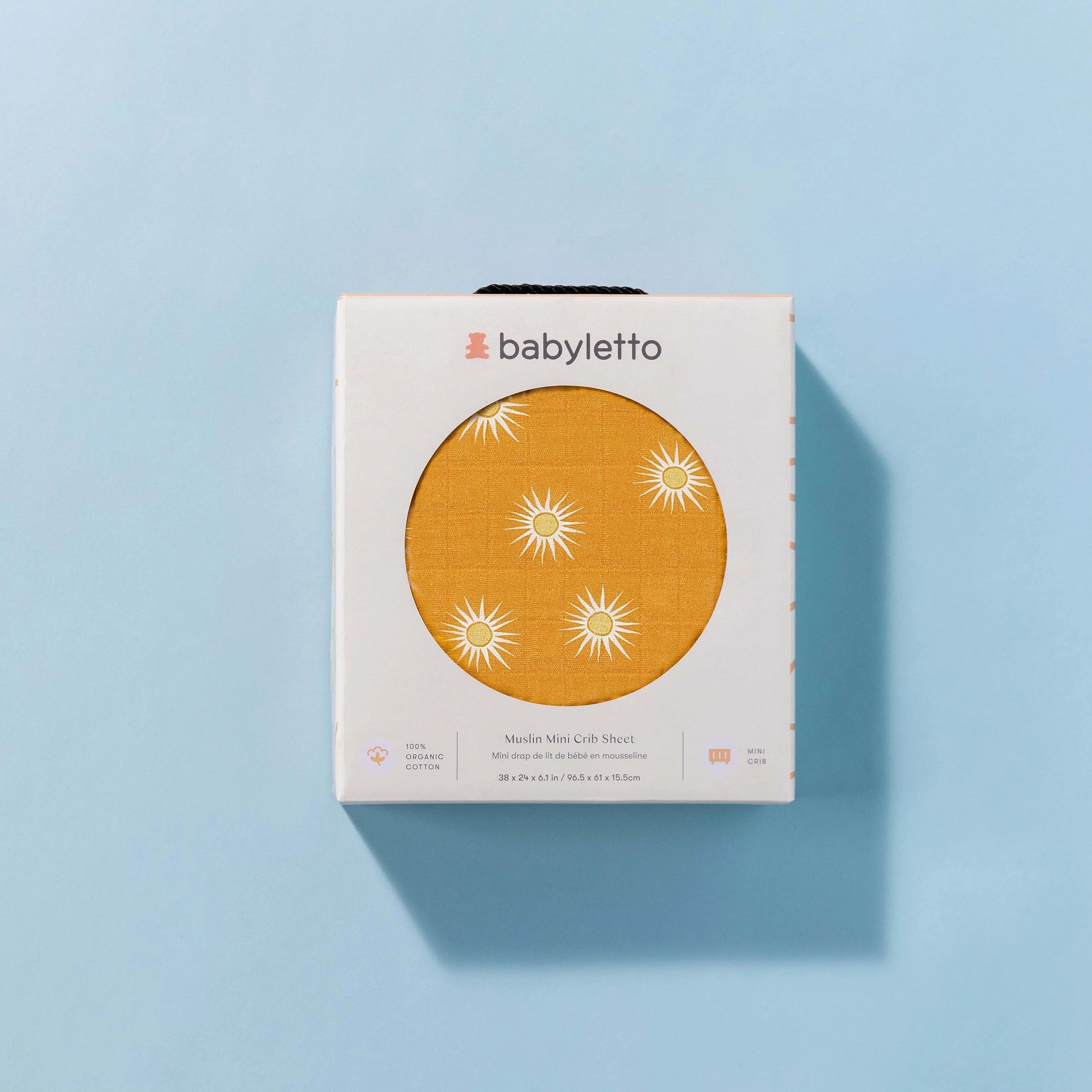 Mini Crib Sheet in GOTS Certified Organic Muslin Cotton - Image 98
