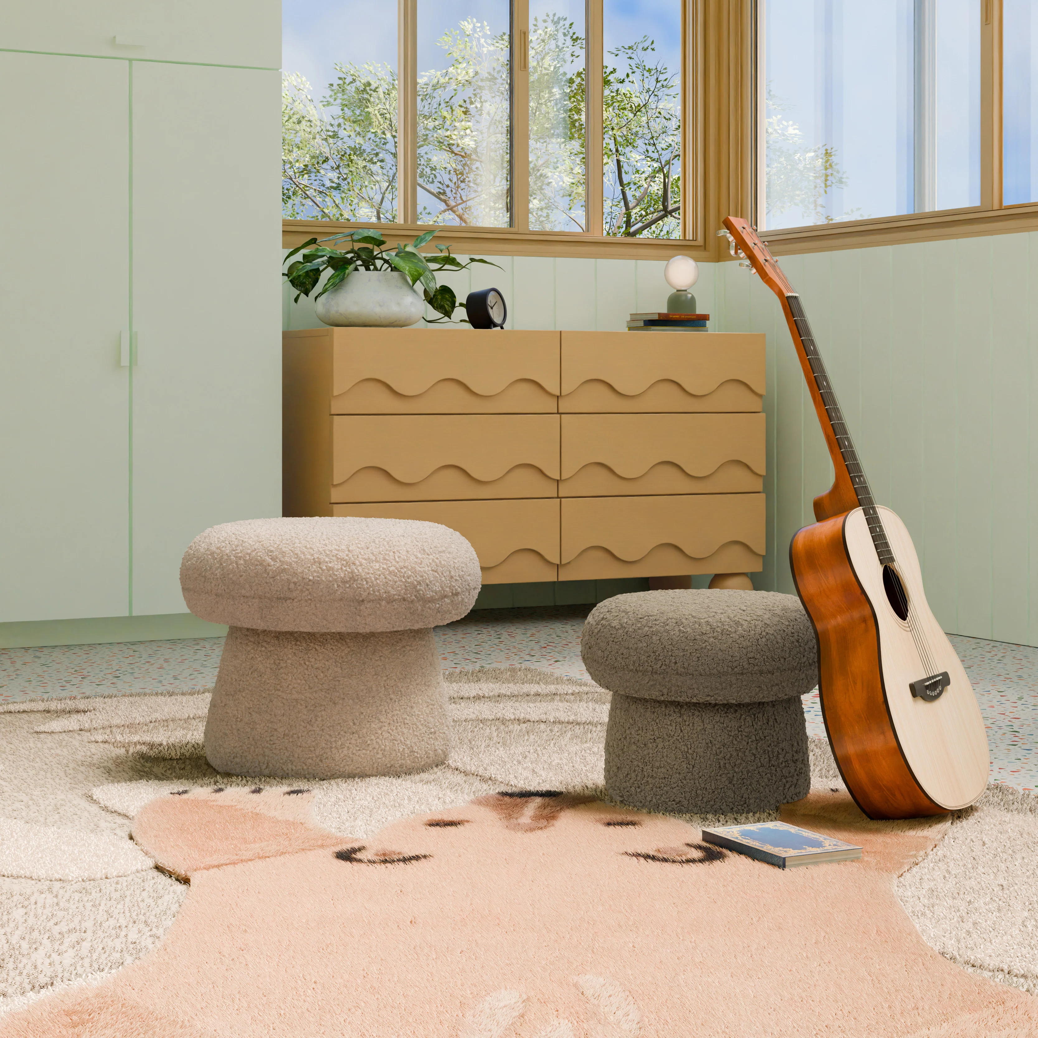 Mushroom Pouf - Image 20
