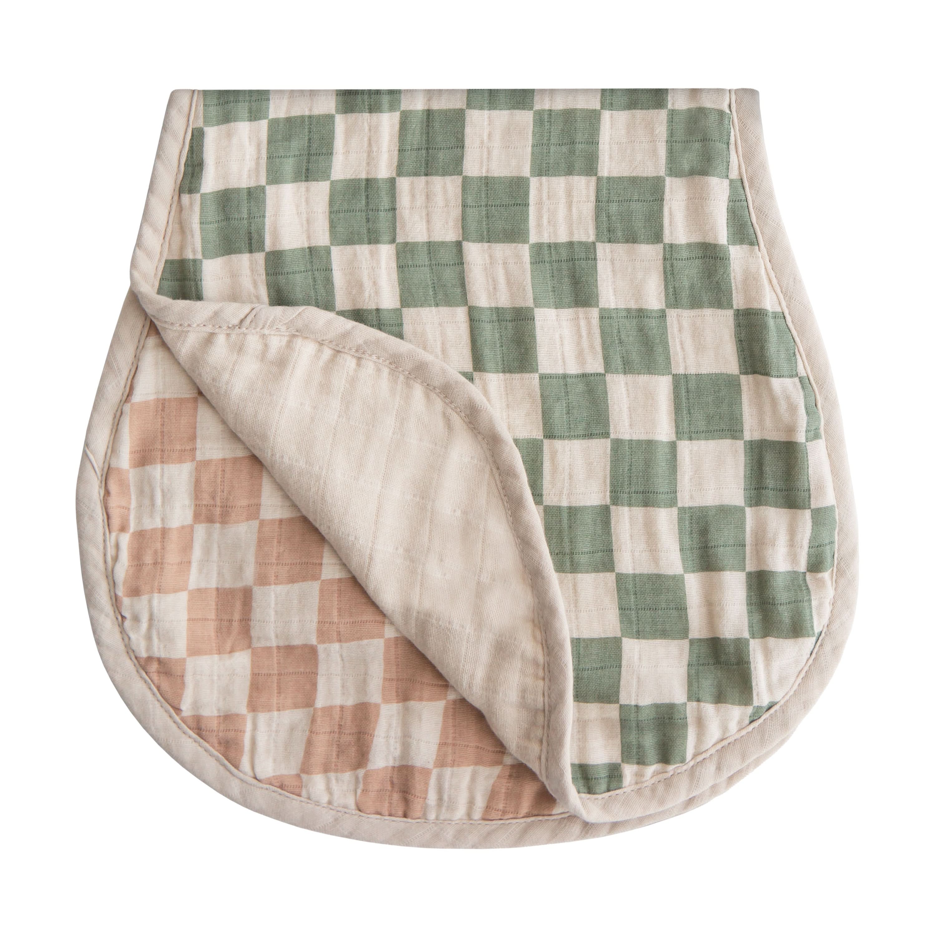 Mushie Organic Cotton Muslin Burp Cloth 2-Pack - Image 11