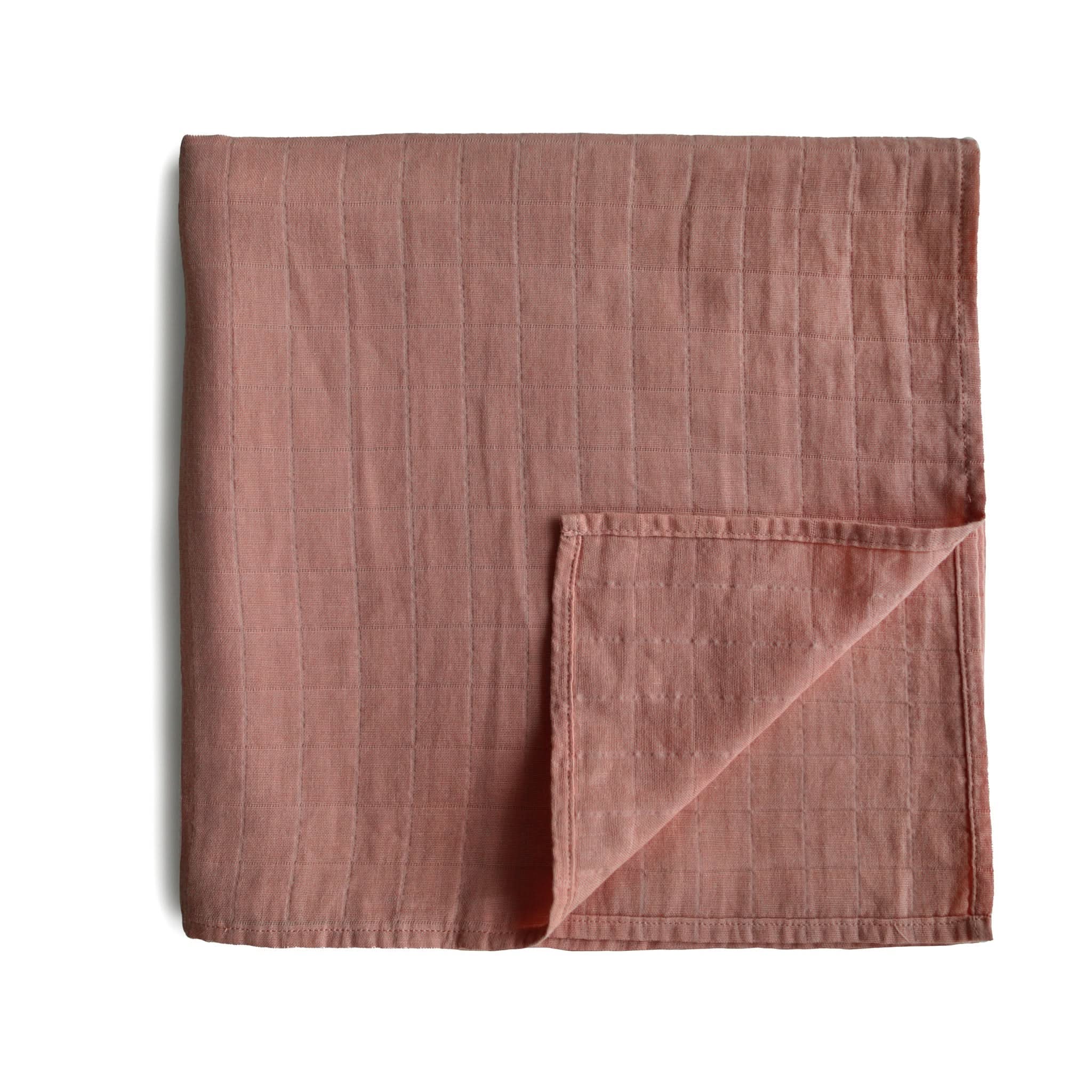 Mushie Organic Cotton Muslin Swaddle Blanket - Image 114