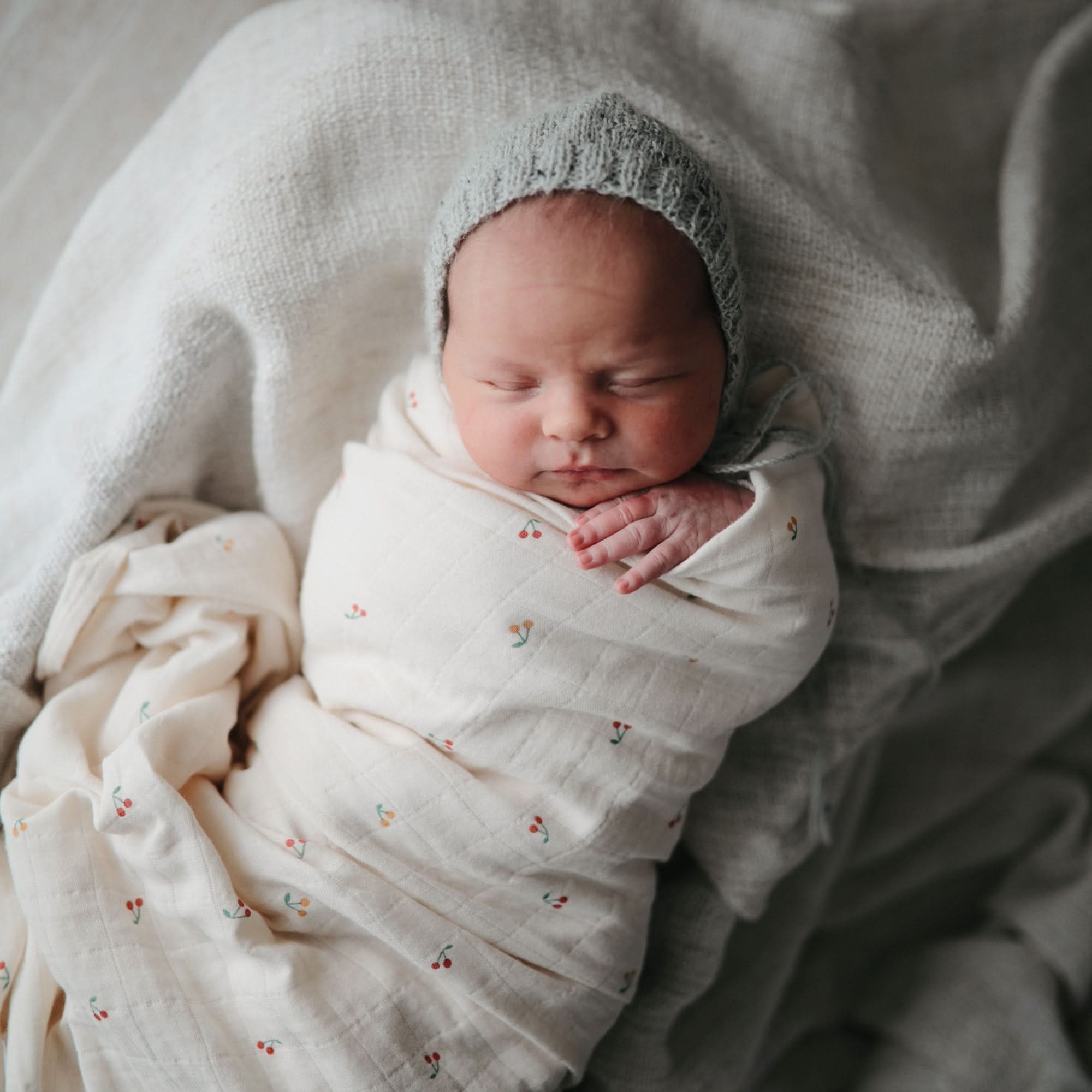 Mushie Organic Cotton Muslin Swaddle Blanket - Image 123
