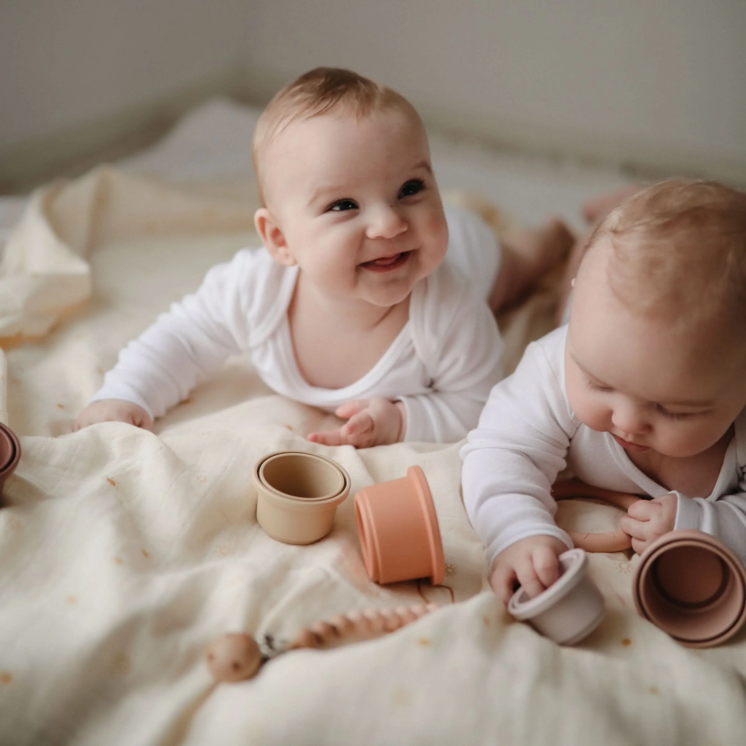 Mushie Organic Cotton Muslin Swaddle Blanket - Image 13