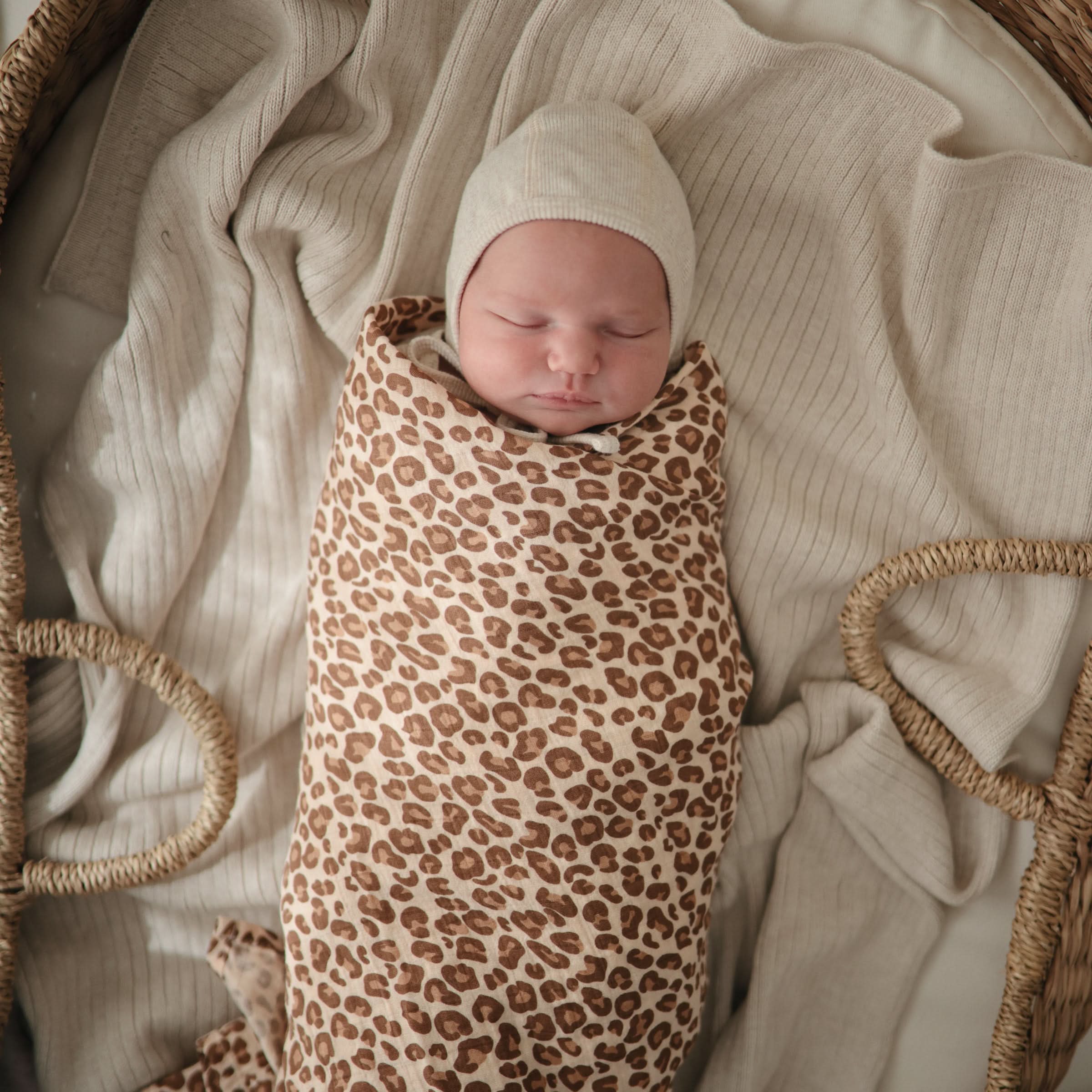 Mushie Organic Cotton Muslin Swaddle Blanket - Image 130