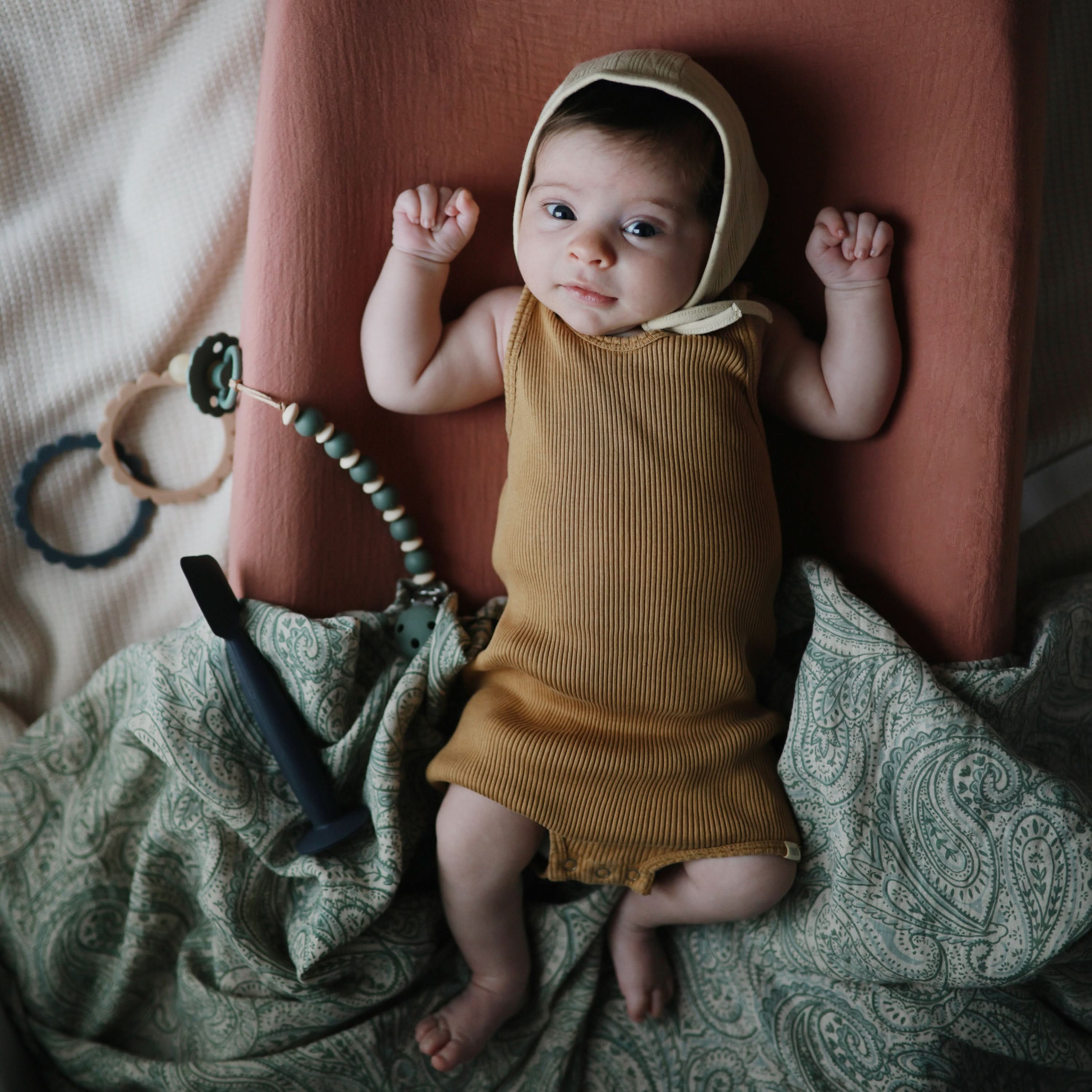 Mushie Organic Cotton Muslin Swaddle Blanket - Image 146