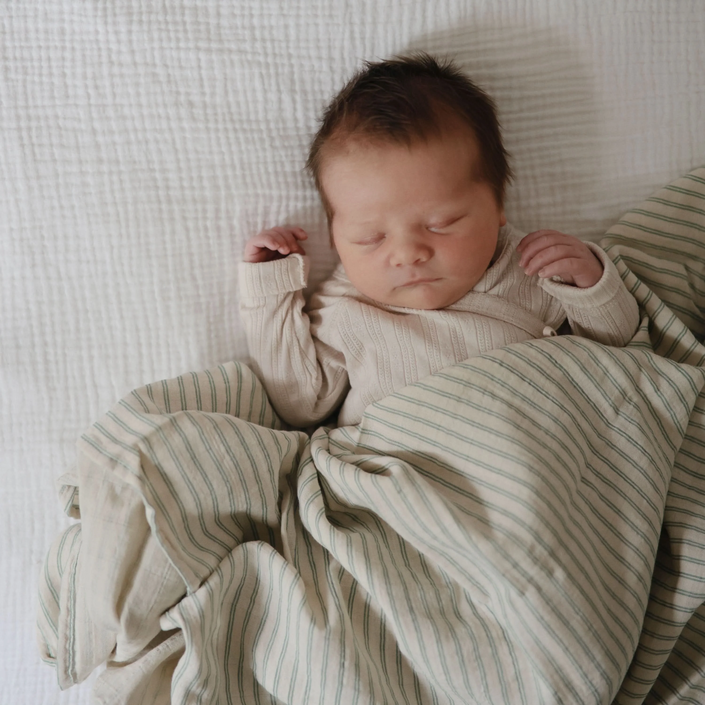 Mushie Organic Cotton Muslin Swaddle Blanket - Image 147