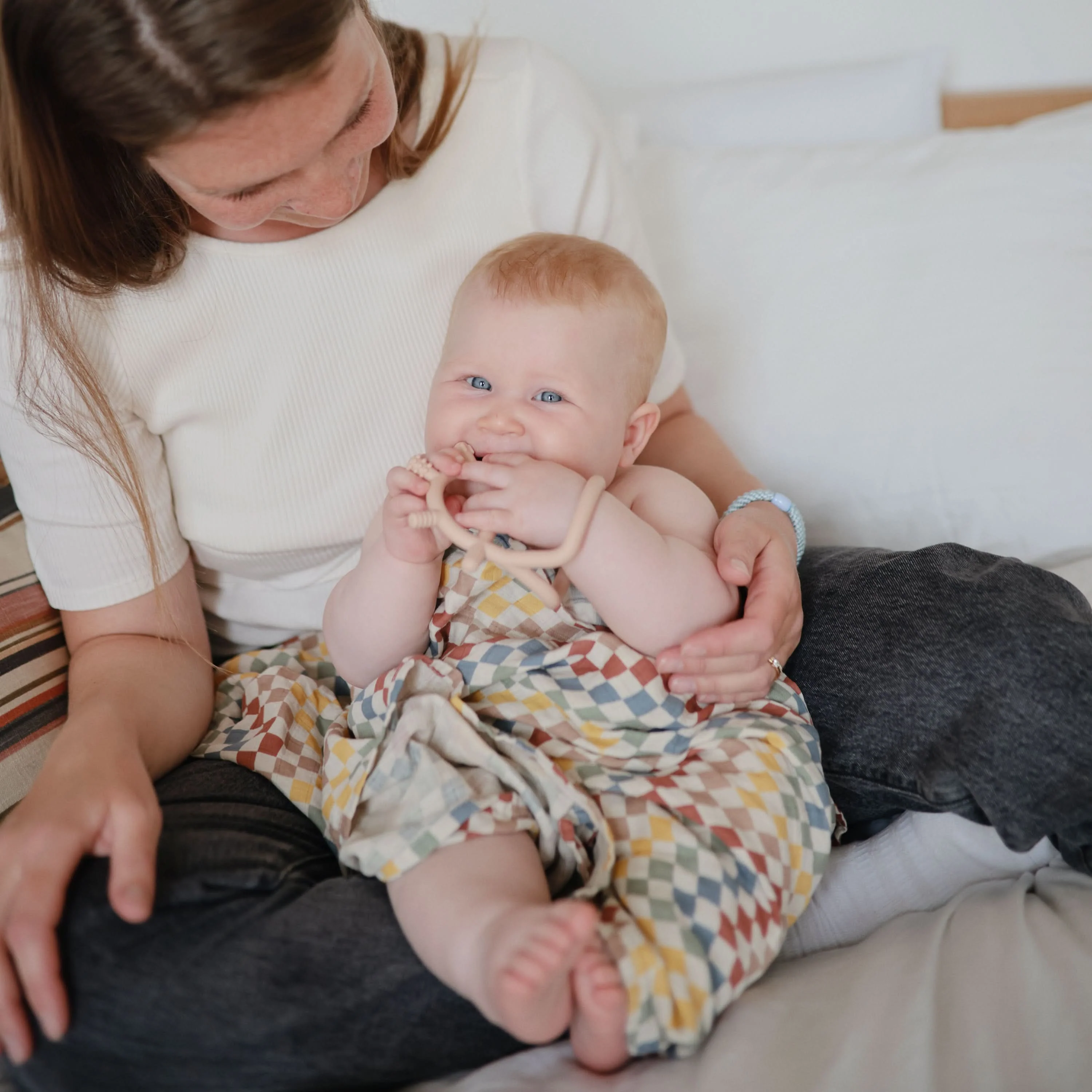 Mushie Organic Cotton Muslin Swaddle Blanket - Image 157