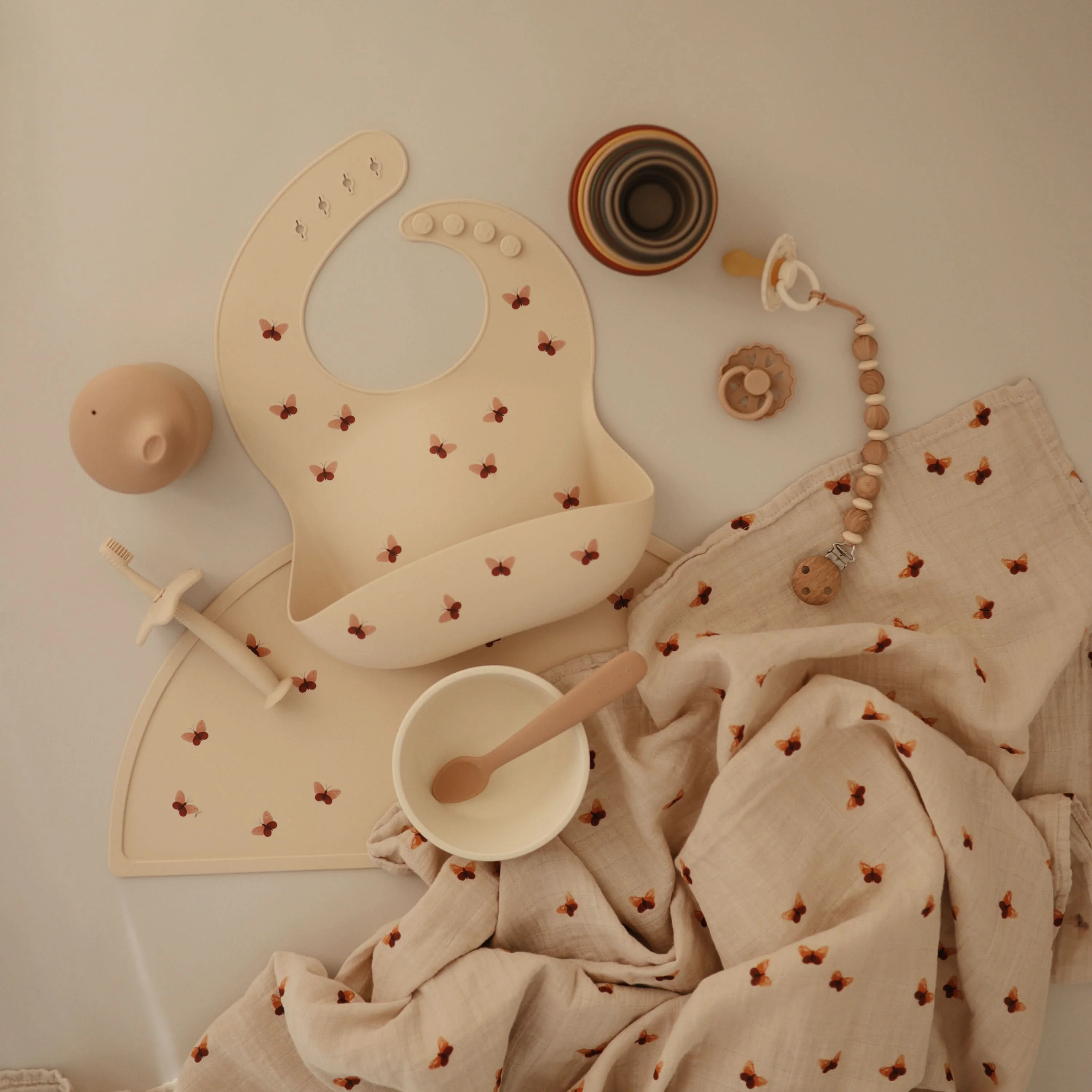 Mushie Organic Cotton Muslin Swaddle Blanket - Image 170