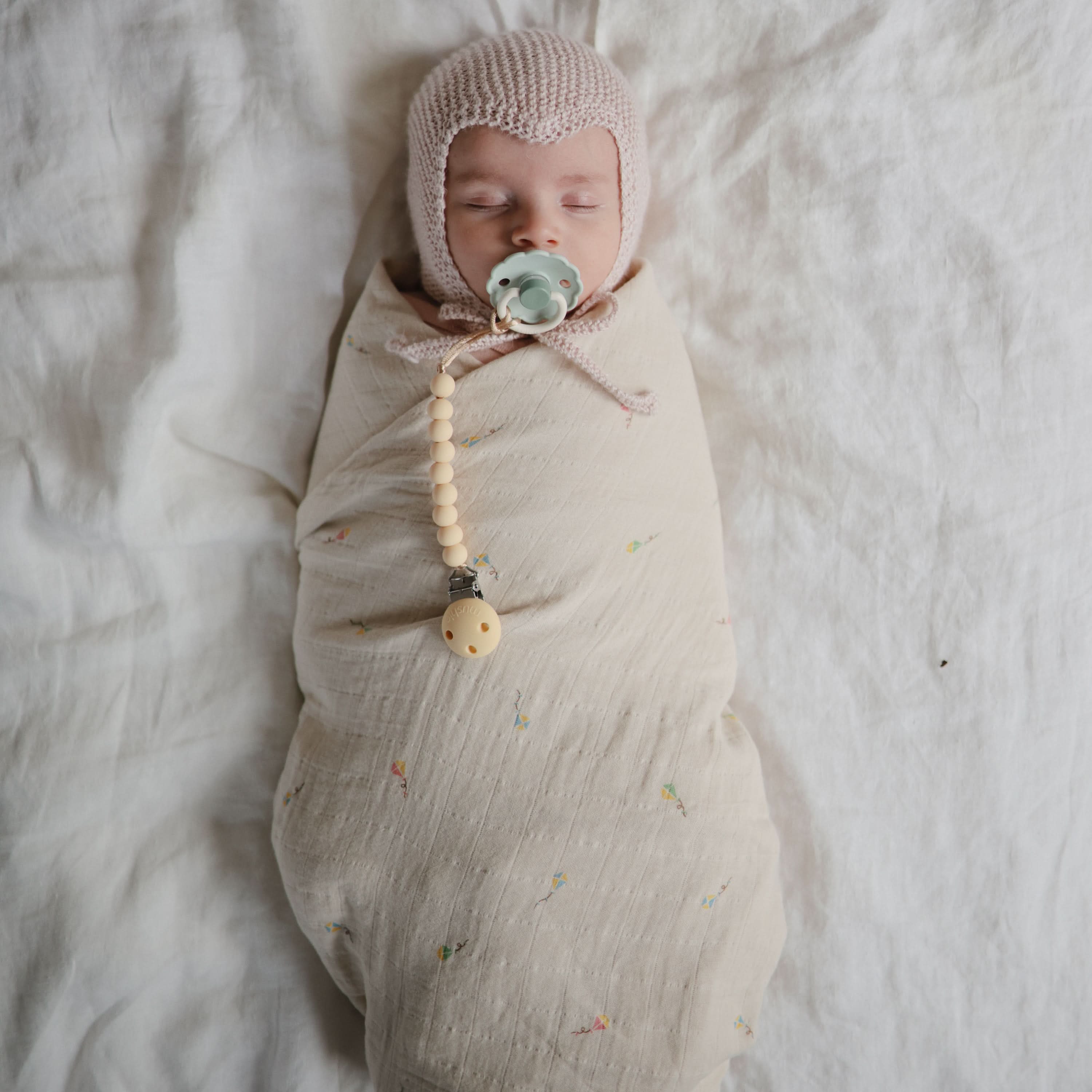 Mushie Organic Cotton Muslin Swaddle Blanket - Image 176