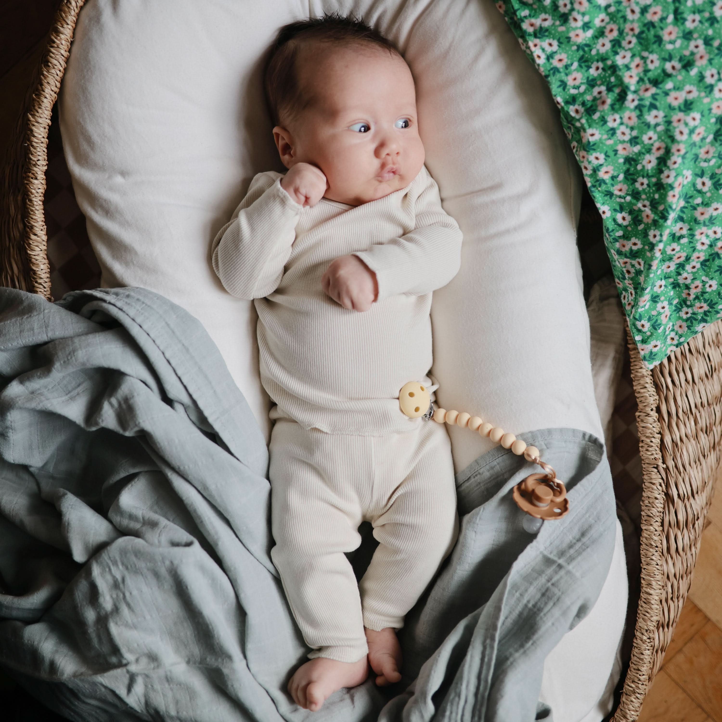 Mushie Organic Cotton Muslin Swaddle Blanket - Image 180
