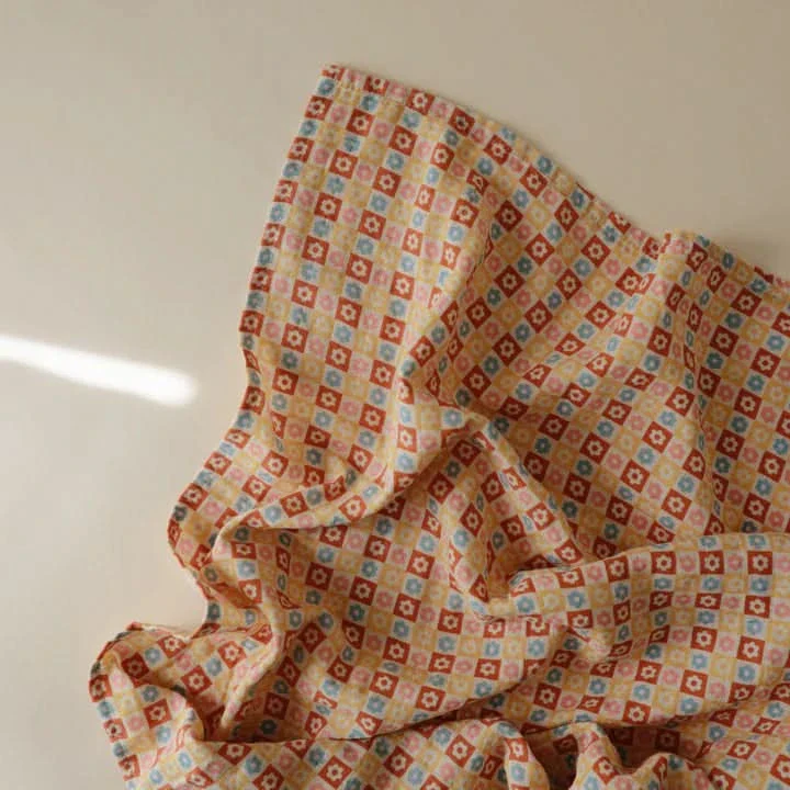 Mushie Organic Cotton Muslin Swaddle Blanket - Image 190