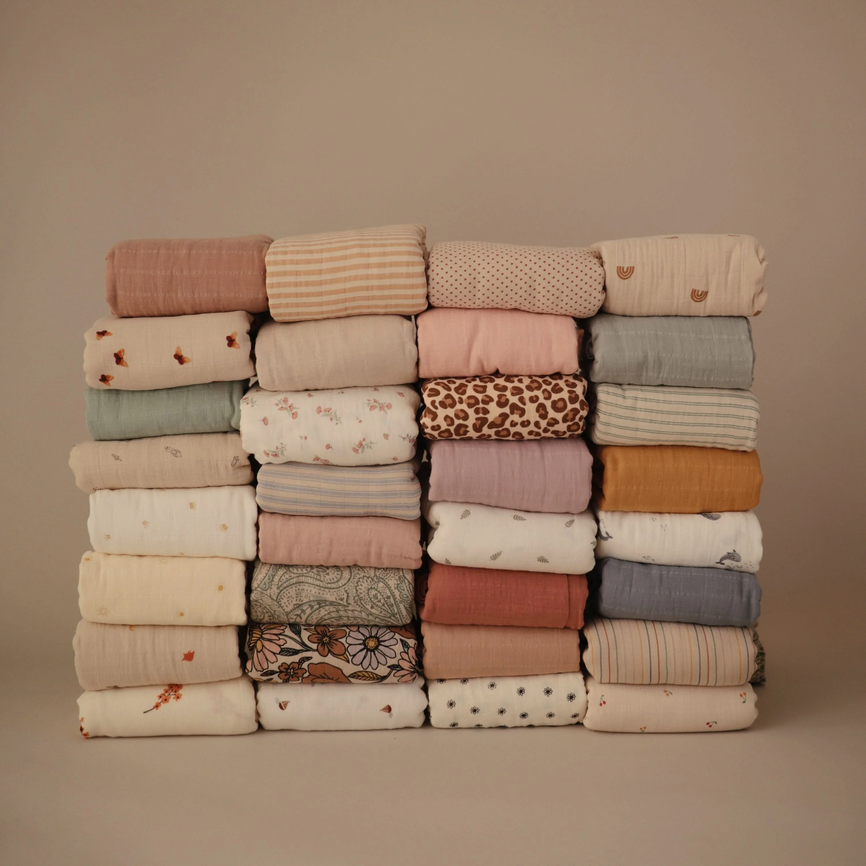 Mushie Organic Cotton Muslin Swaddle Blanket - Image 198