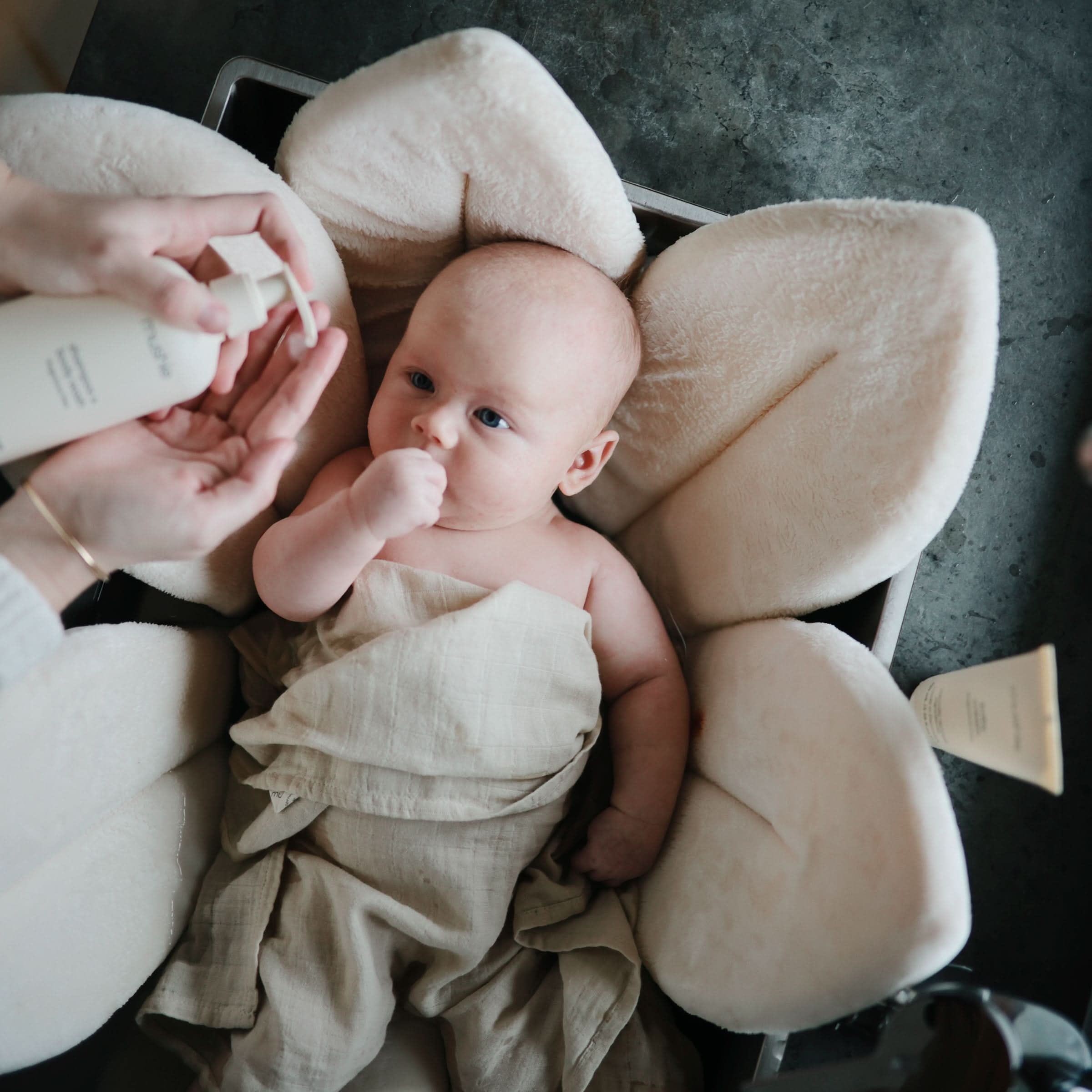 Mushie Organic Cotton Muslin Swaddle Blanket - Image 26