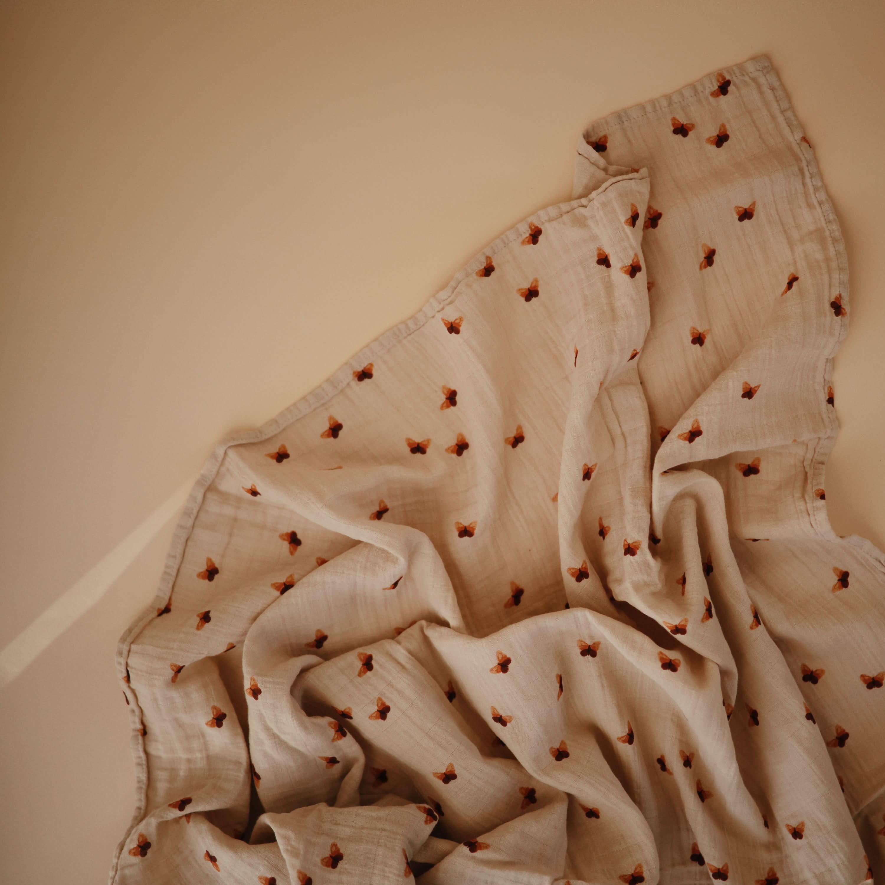 Mushie Organic Cotton Muslin Swaddle Blanket - Image 56