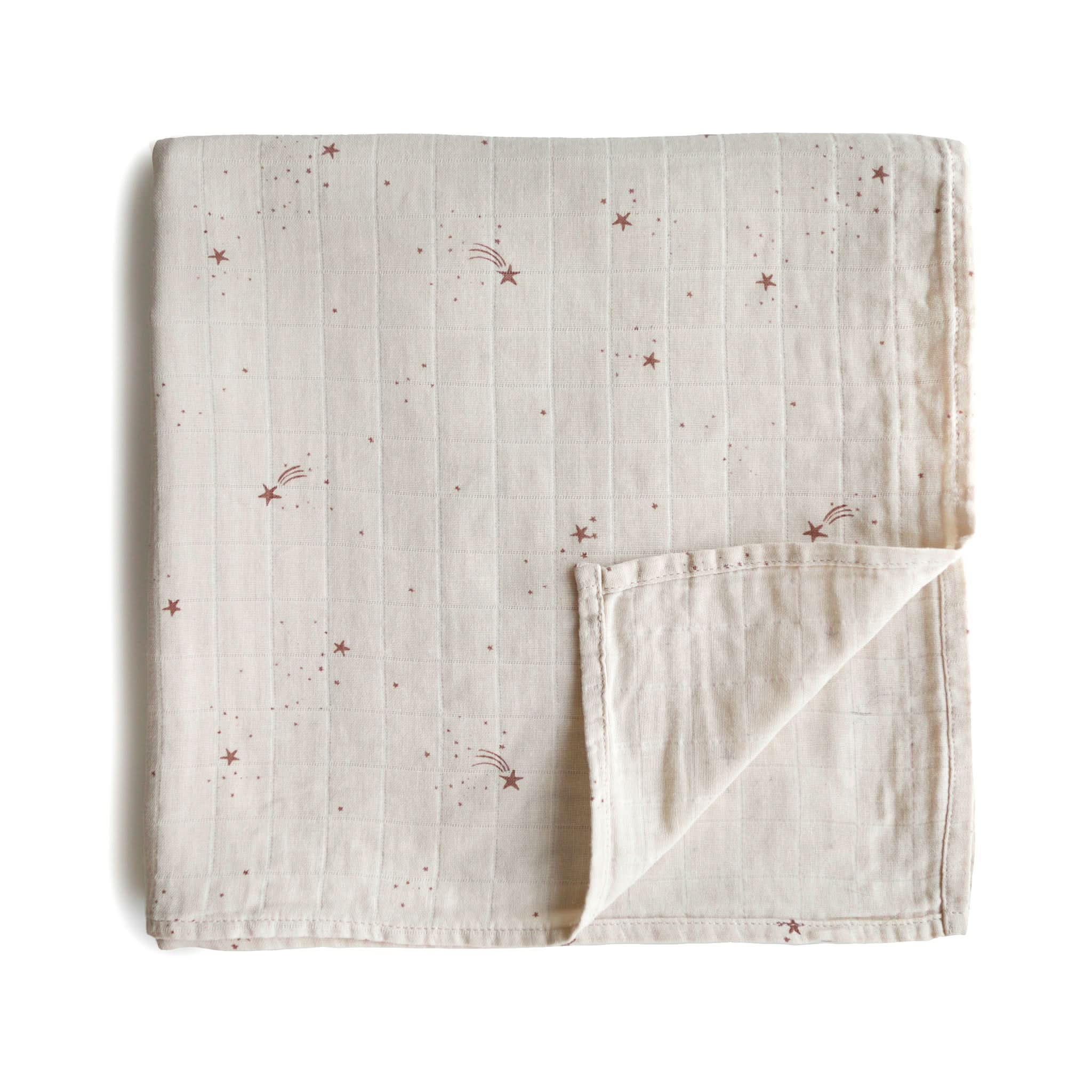 Mushie Organic Cotton Muslin Swaddle Blanket - Image 58