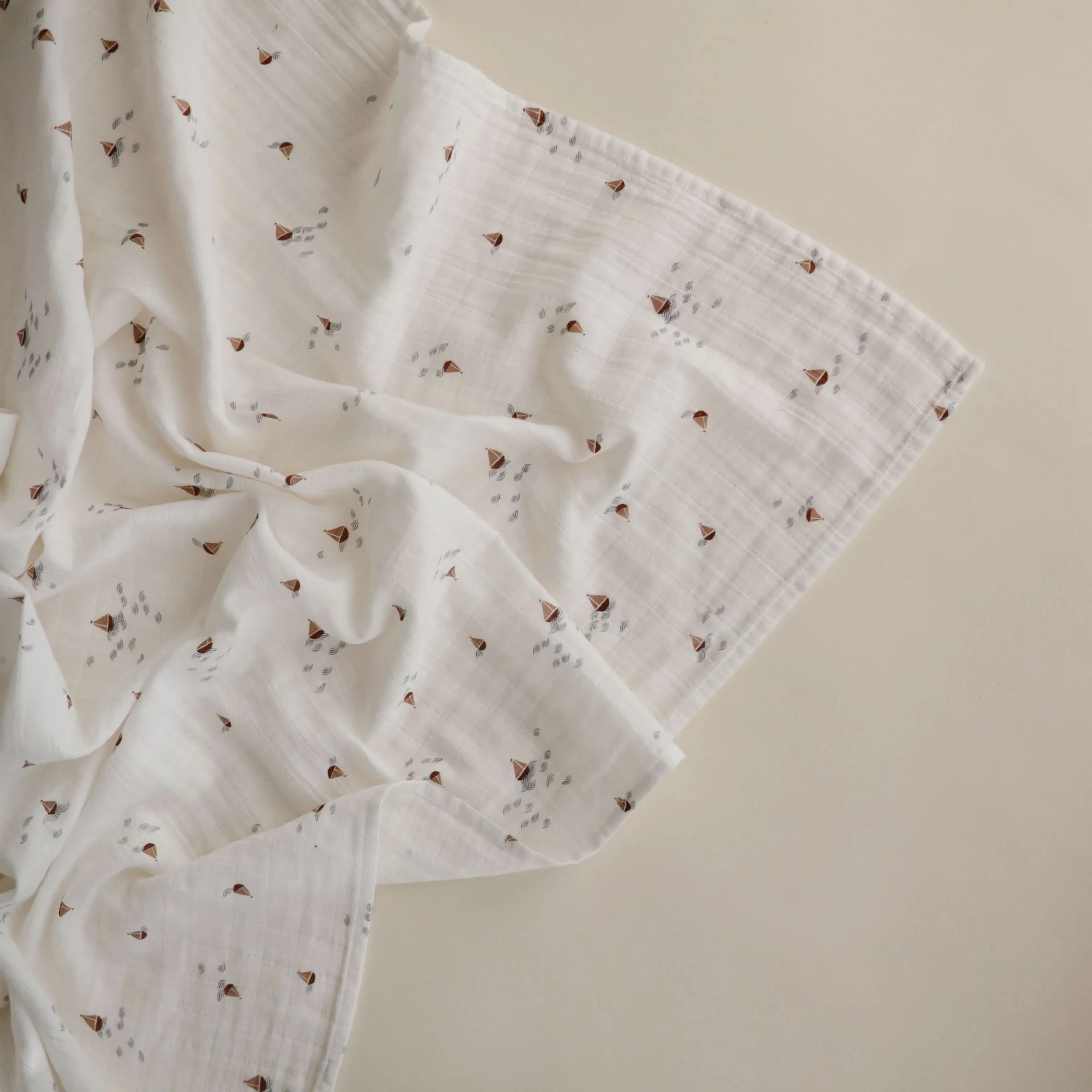 Mushie Organic Cotton Muslin Swaddle Blanket - Image 66