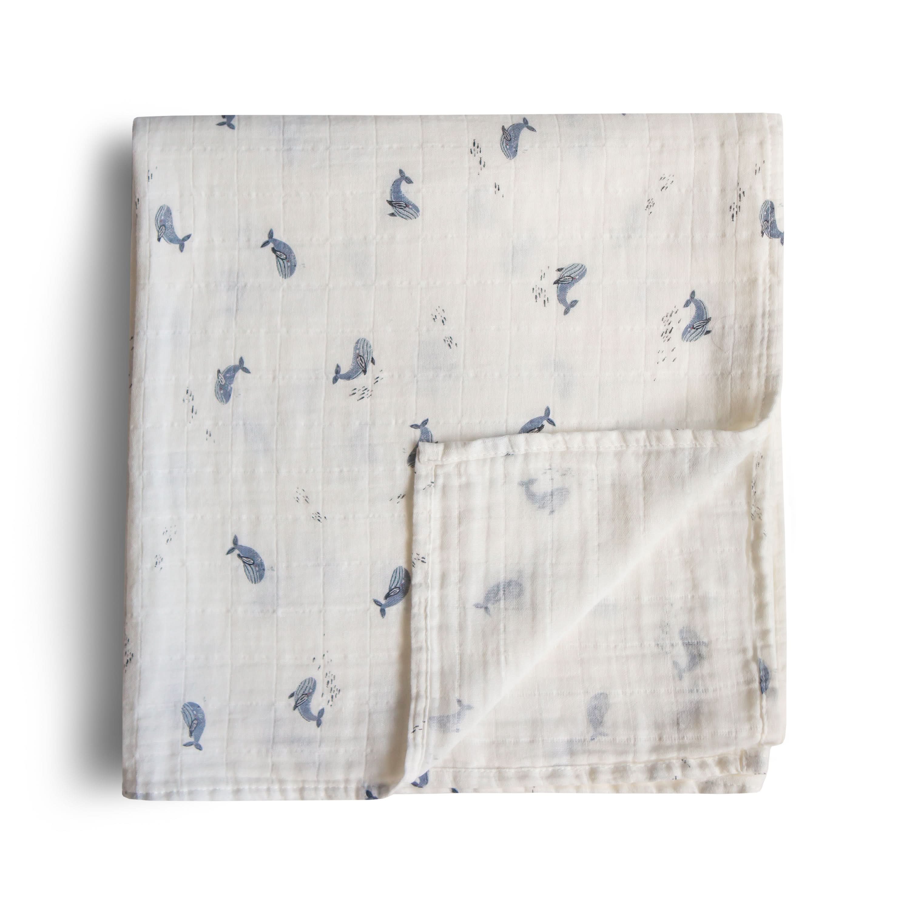 Mushie Organic Cotton Muslin Swaddle Blanket - Image 69