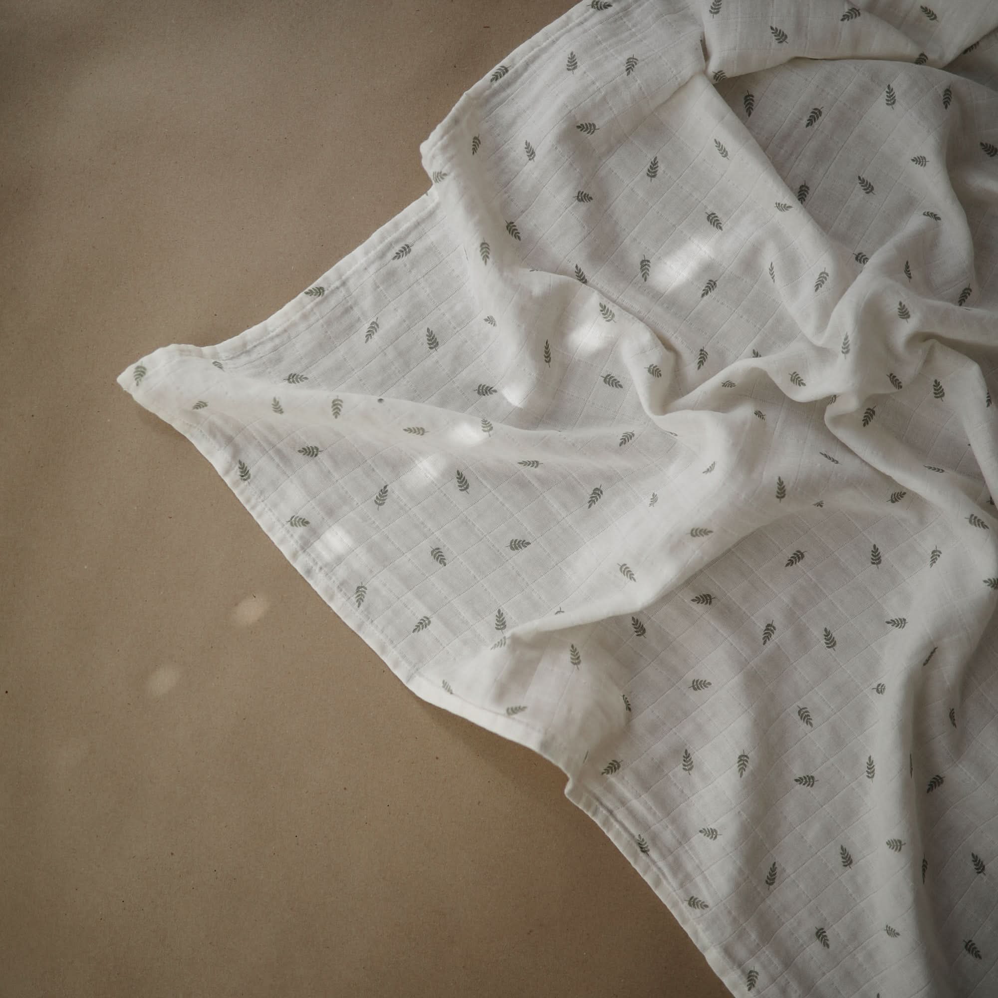 Mushie Organic Cotton Muslin Swaddle Blanket - Image 77