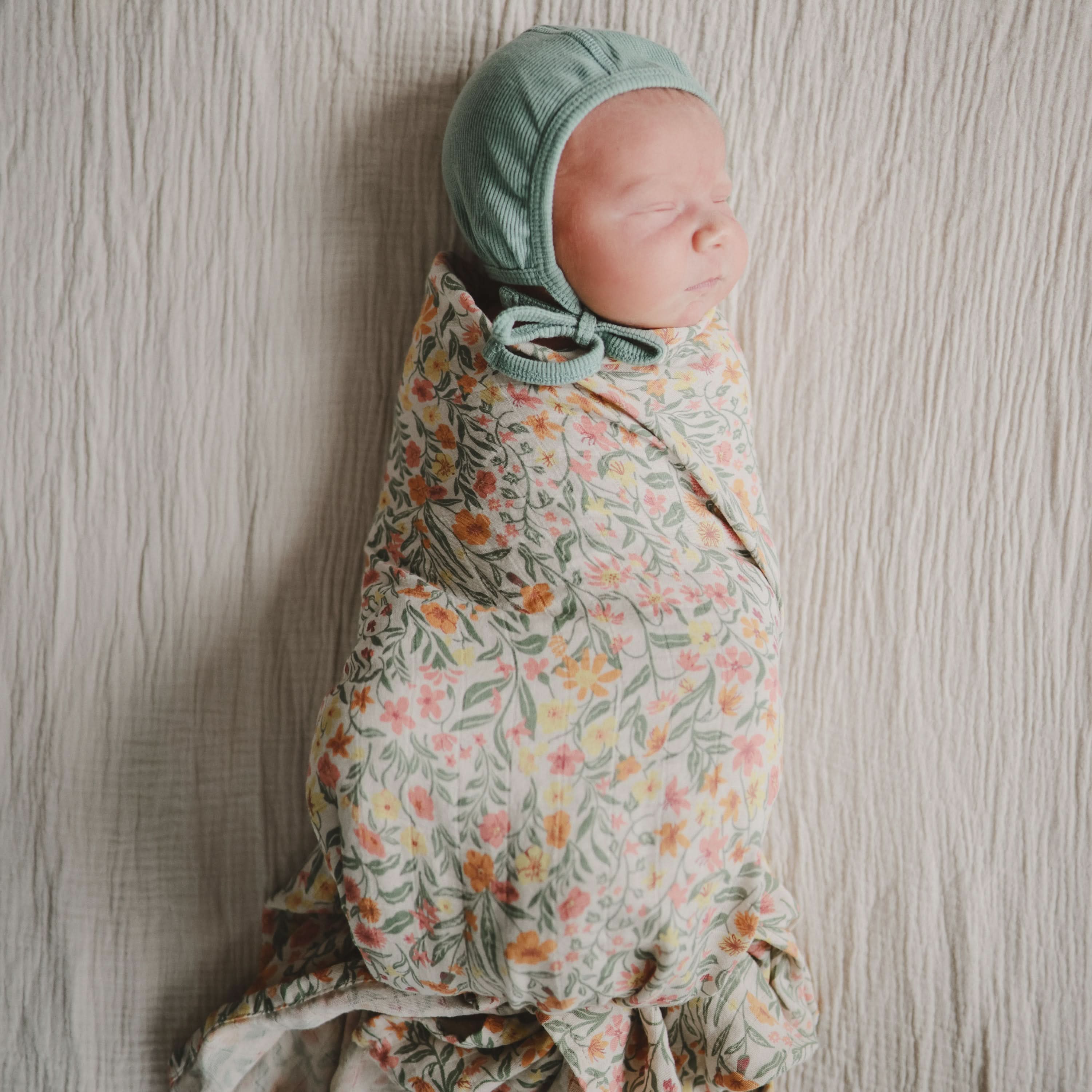 Mushie Organic Cotton Muslin Swaddle Blanket - Image 9