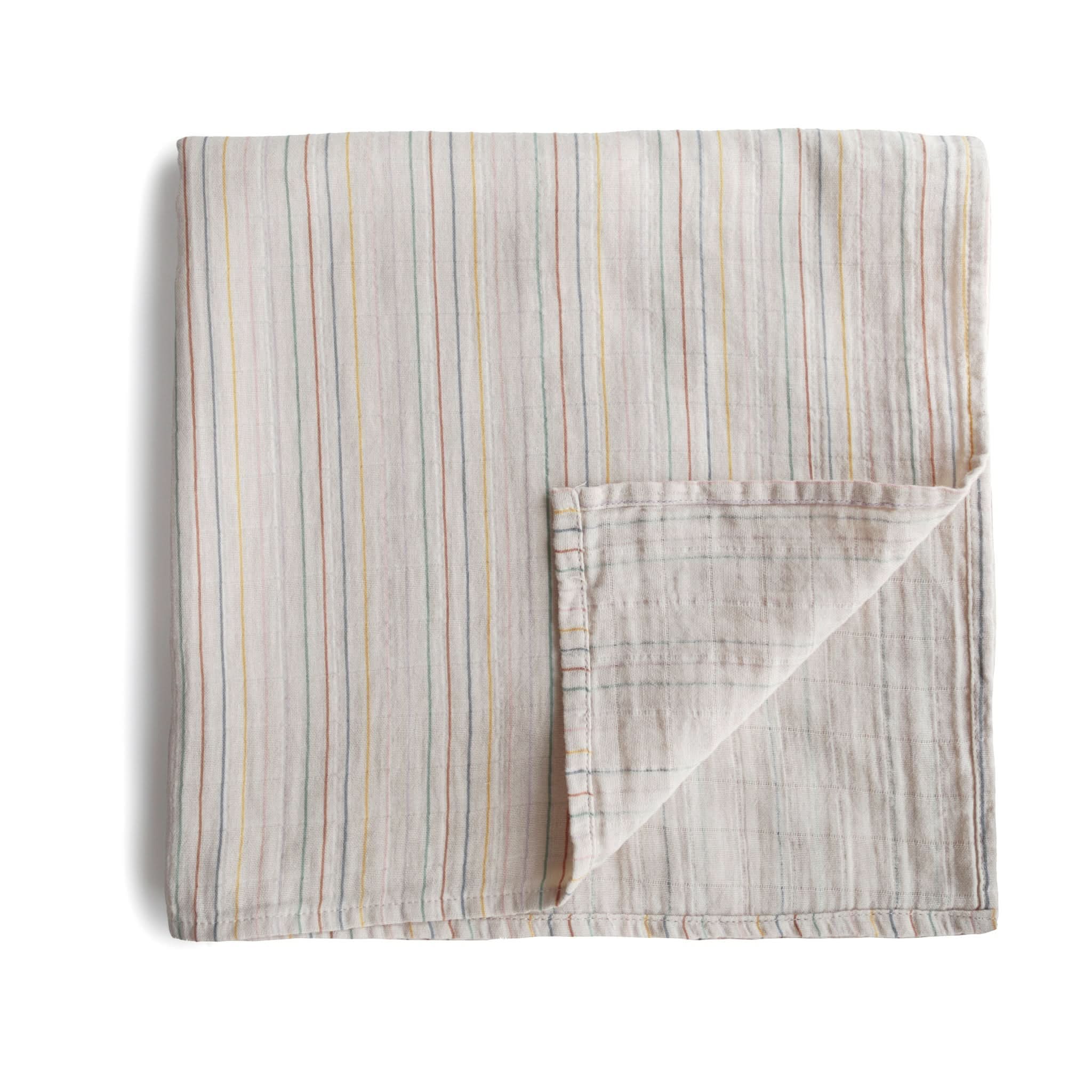 Mushie Organic Cotton Muslin Swaddle Blanket - Image 91
