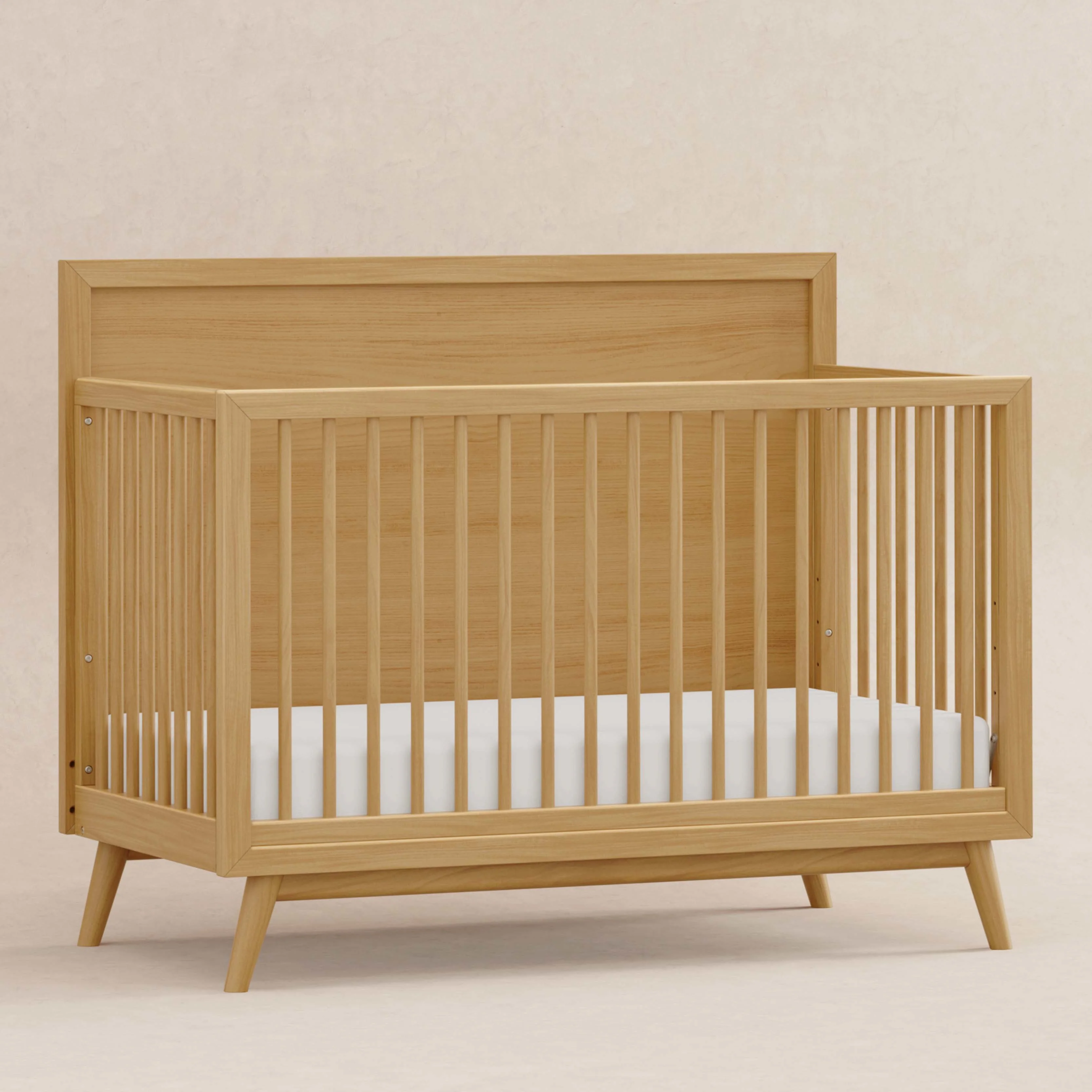 Palma 4-in-1 Convertible Crib with Toddler Bed Conversion Kit - Image 14