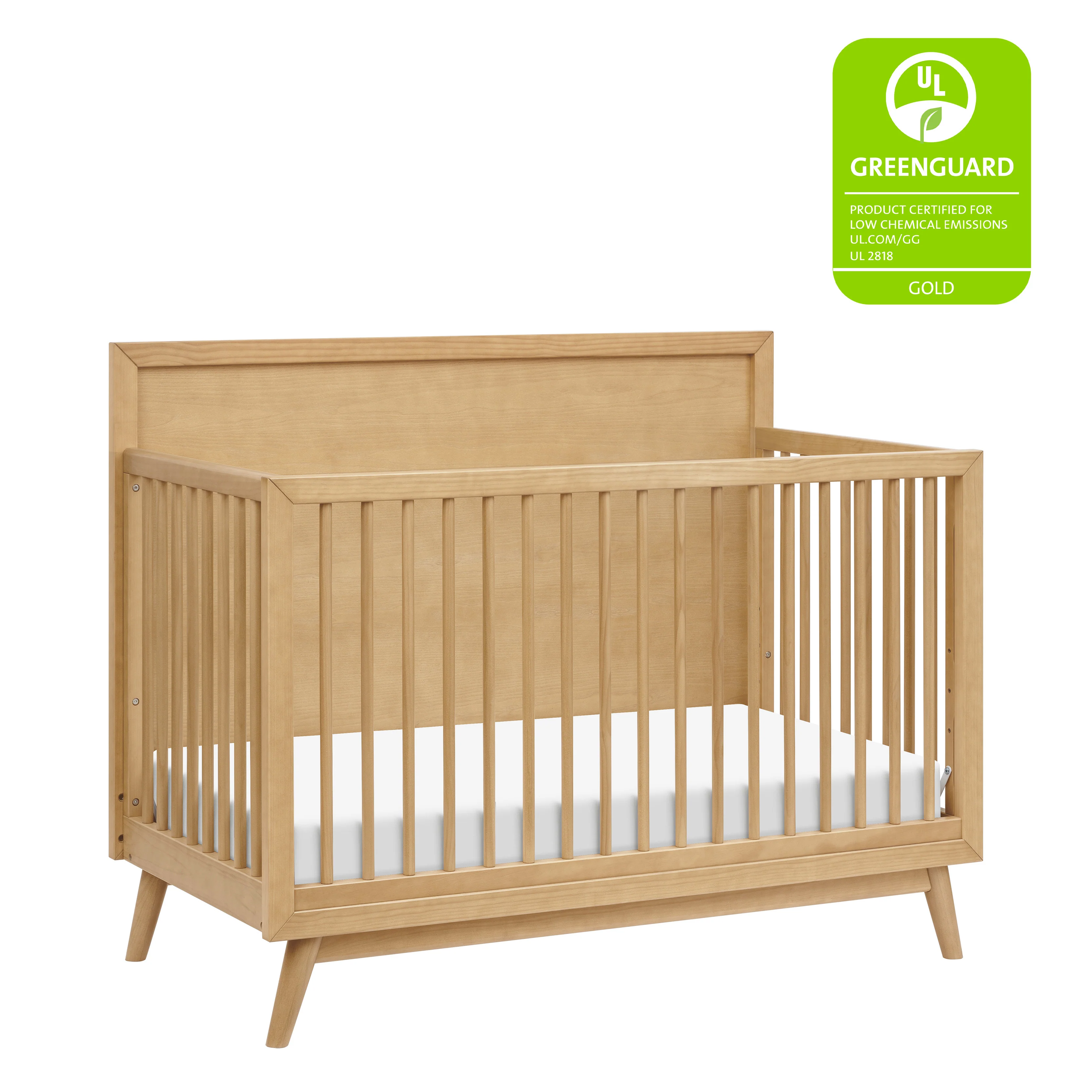 Palma 4-in-1 Convertible Crib with Toddler Bed Conversion Kit - Image 16