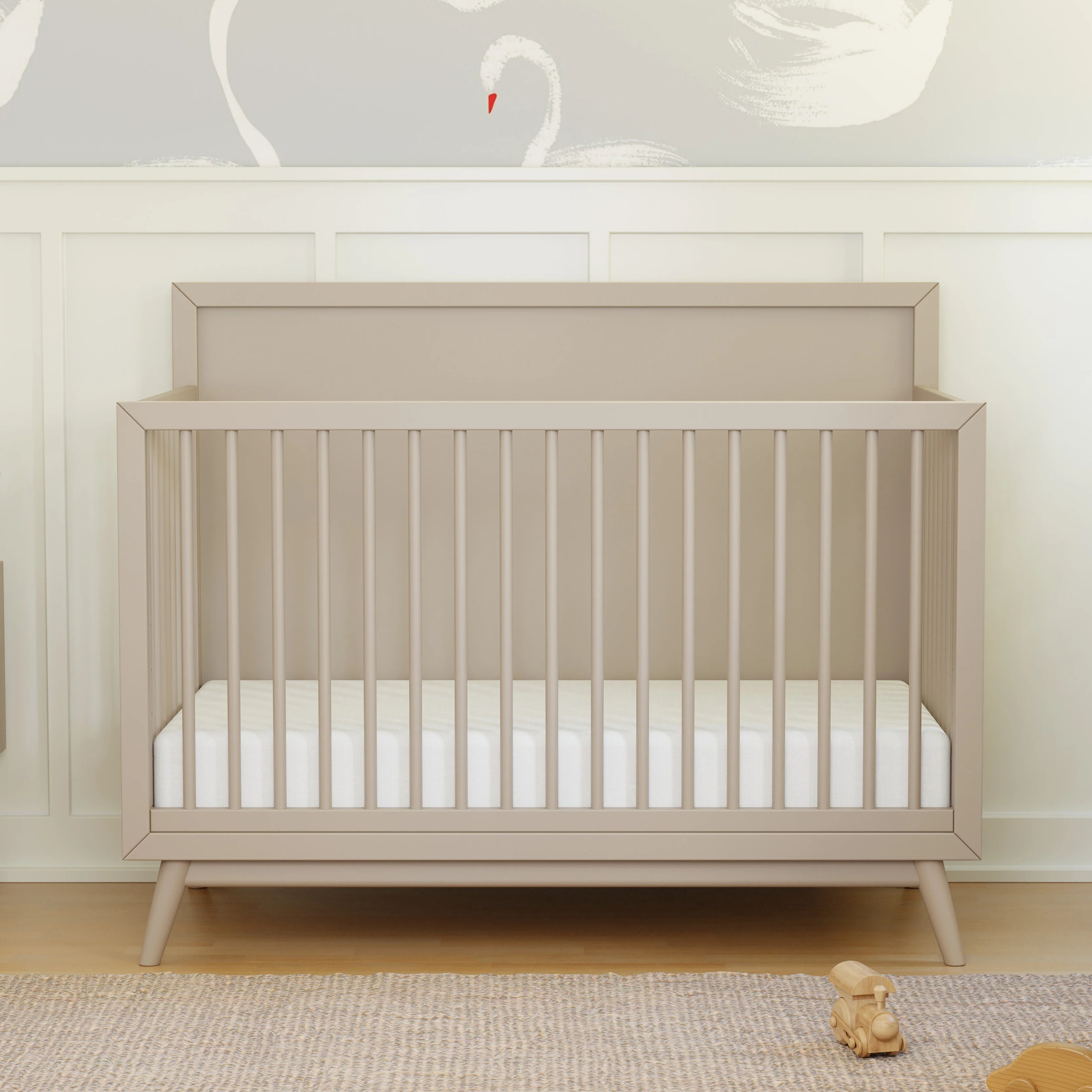 Palma 4-in-1 Convertible Crib with Toddler Bed Conversion Kit - Image 22