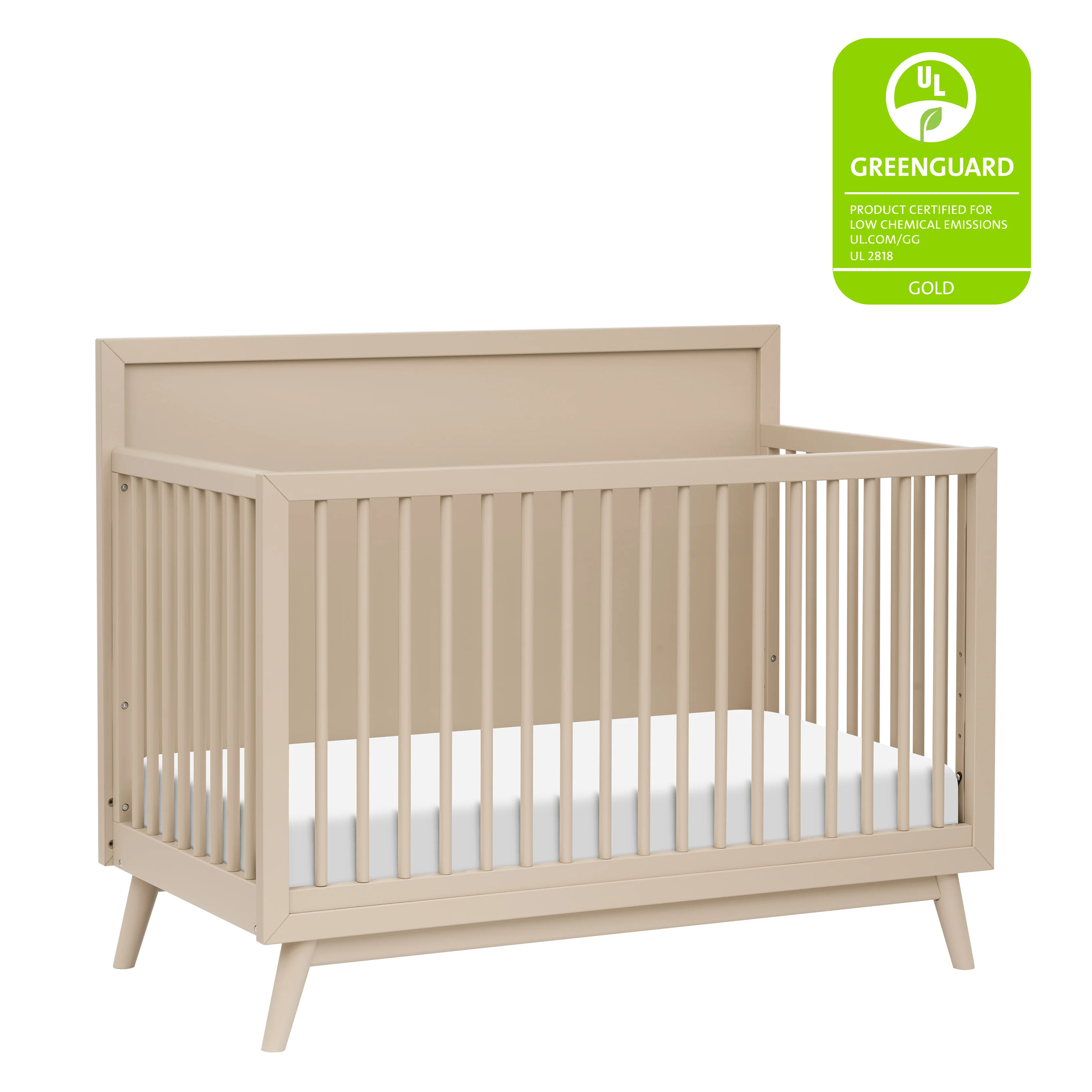 Palma 4-in-1 Convertible Crib with Toddler Bed Conversion Kit - Image 28