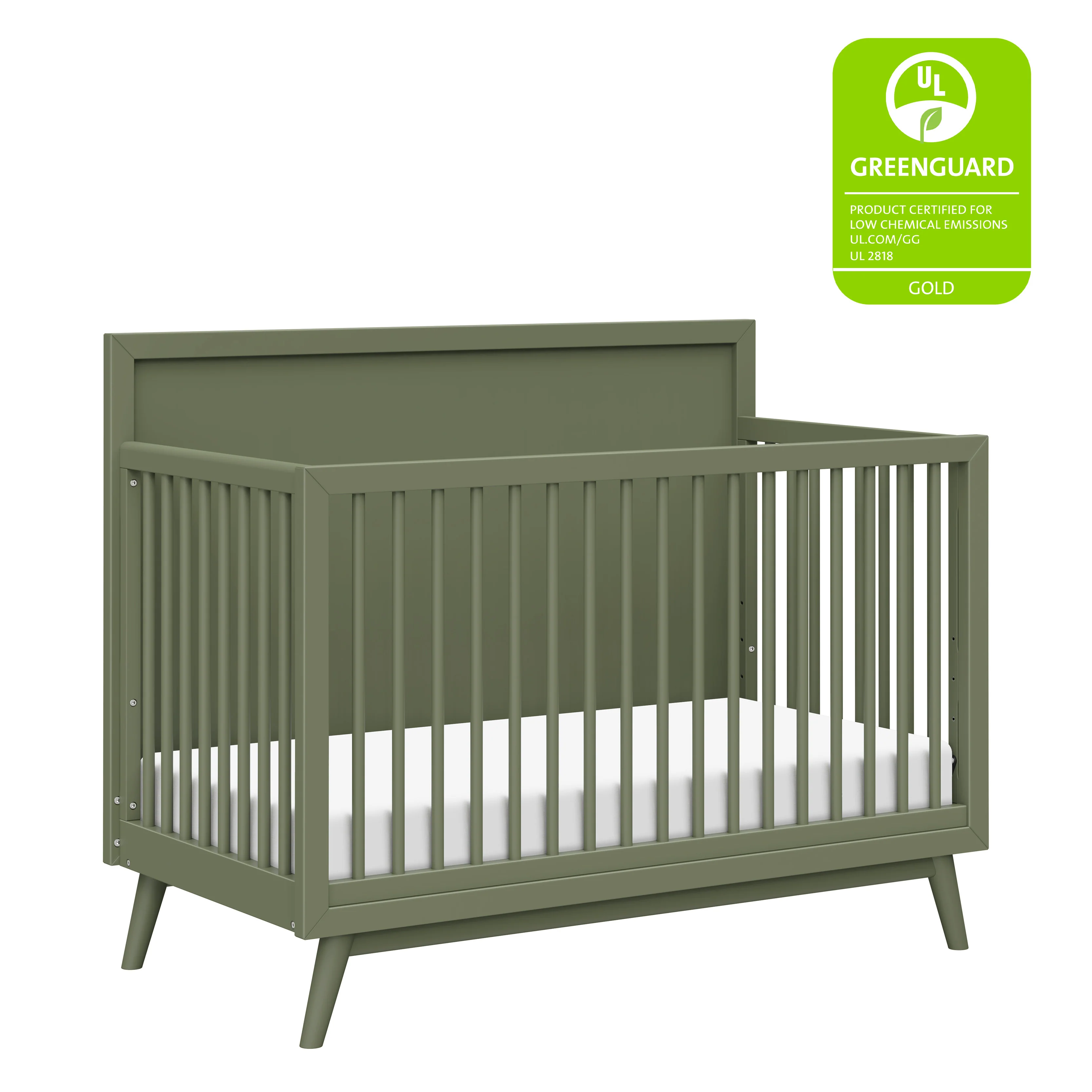 Palma 4-in-1 Convertible Crib with Toddler Bed Conversion Kit - Image 39
