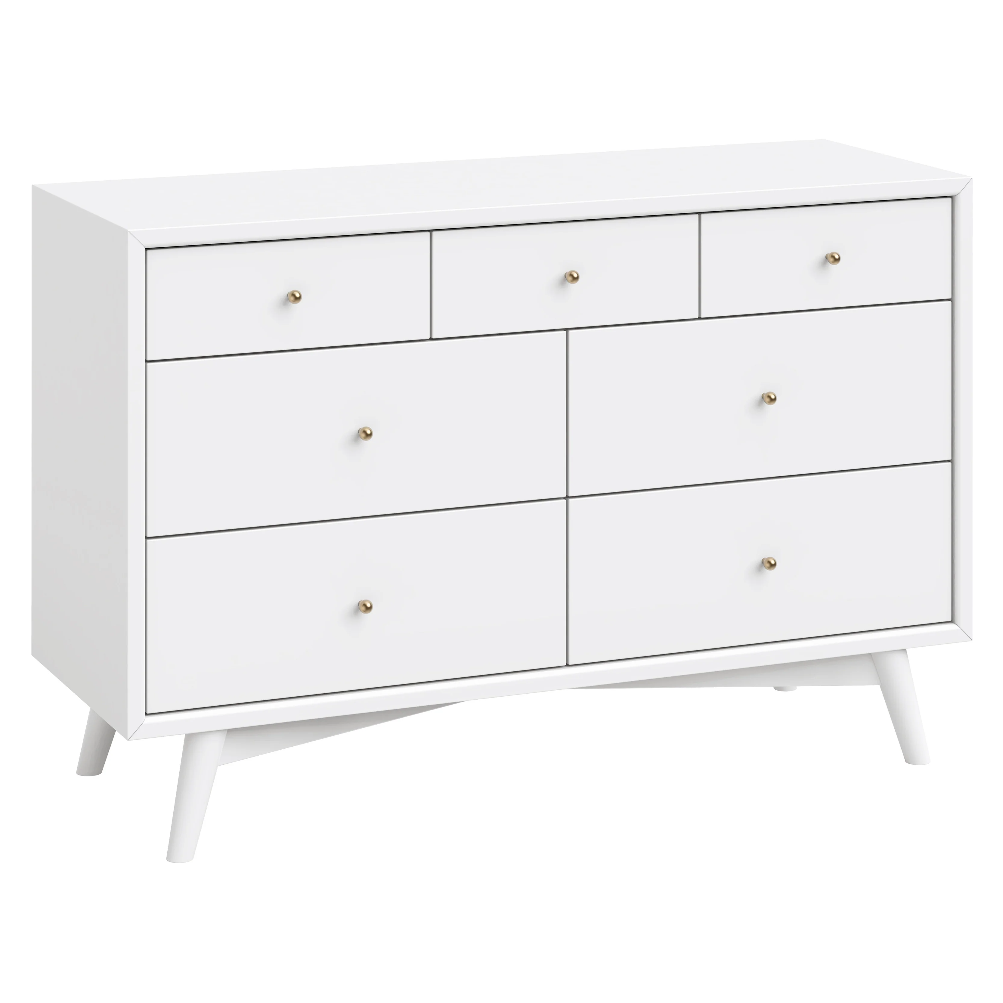 Palma 7-Drawer Assembled Double Dresser - Image 27